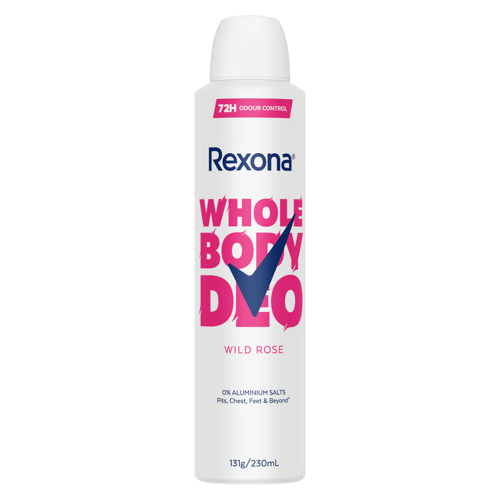 Rexona Women Whole Body Deodorant Aerosol Wild Rose 230mL