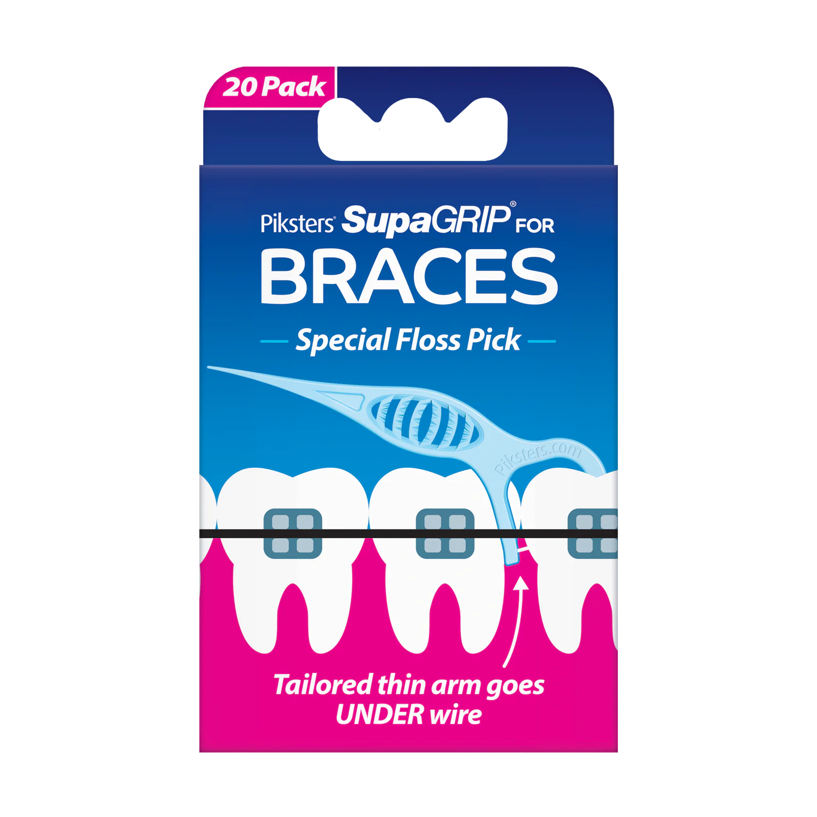 Piksters SupaGRIP Braces 20Pk