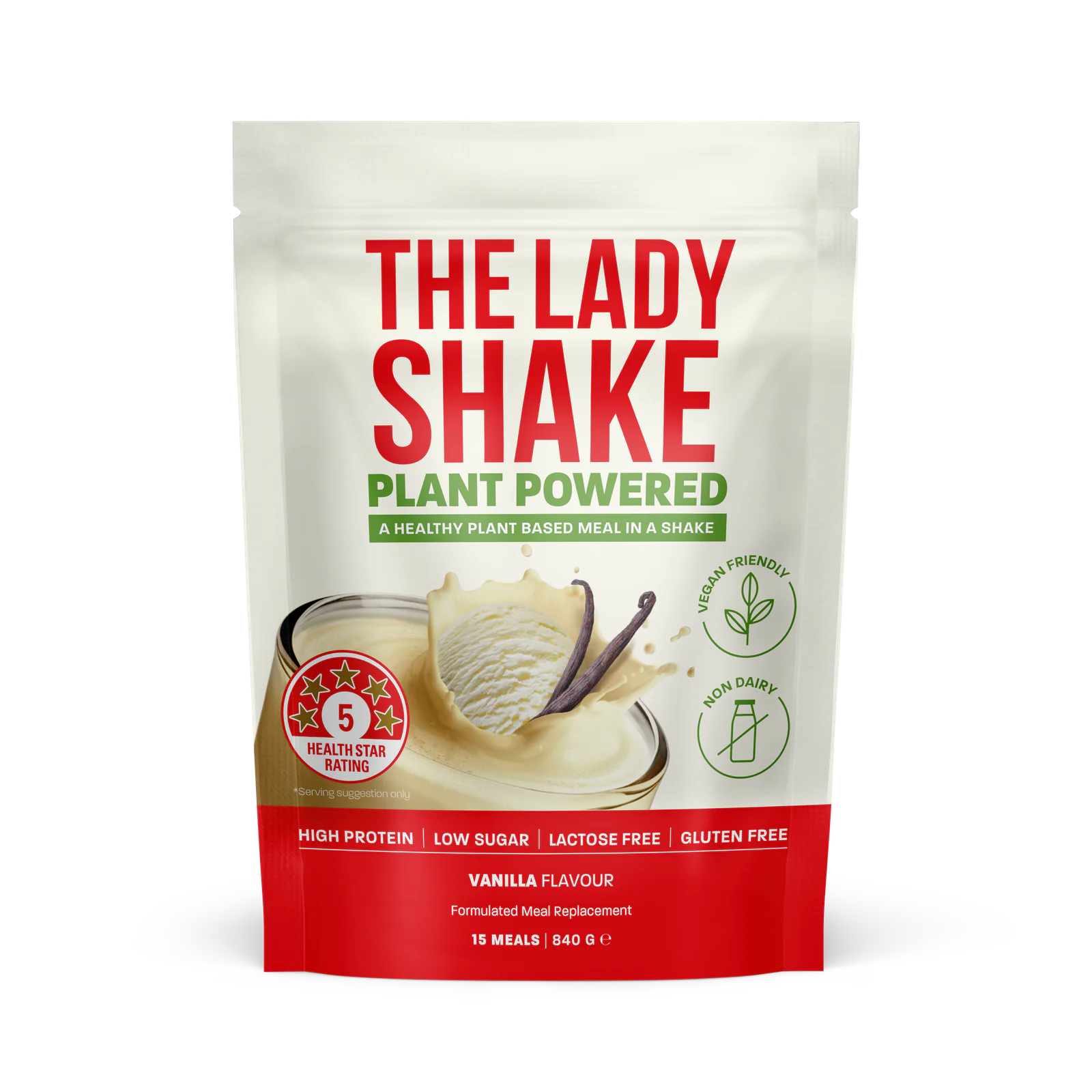 The Lady Shk Plant Pwdr Van 840g
