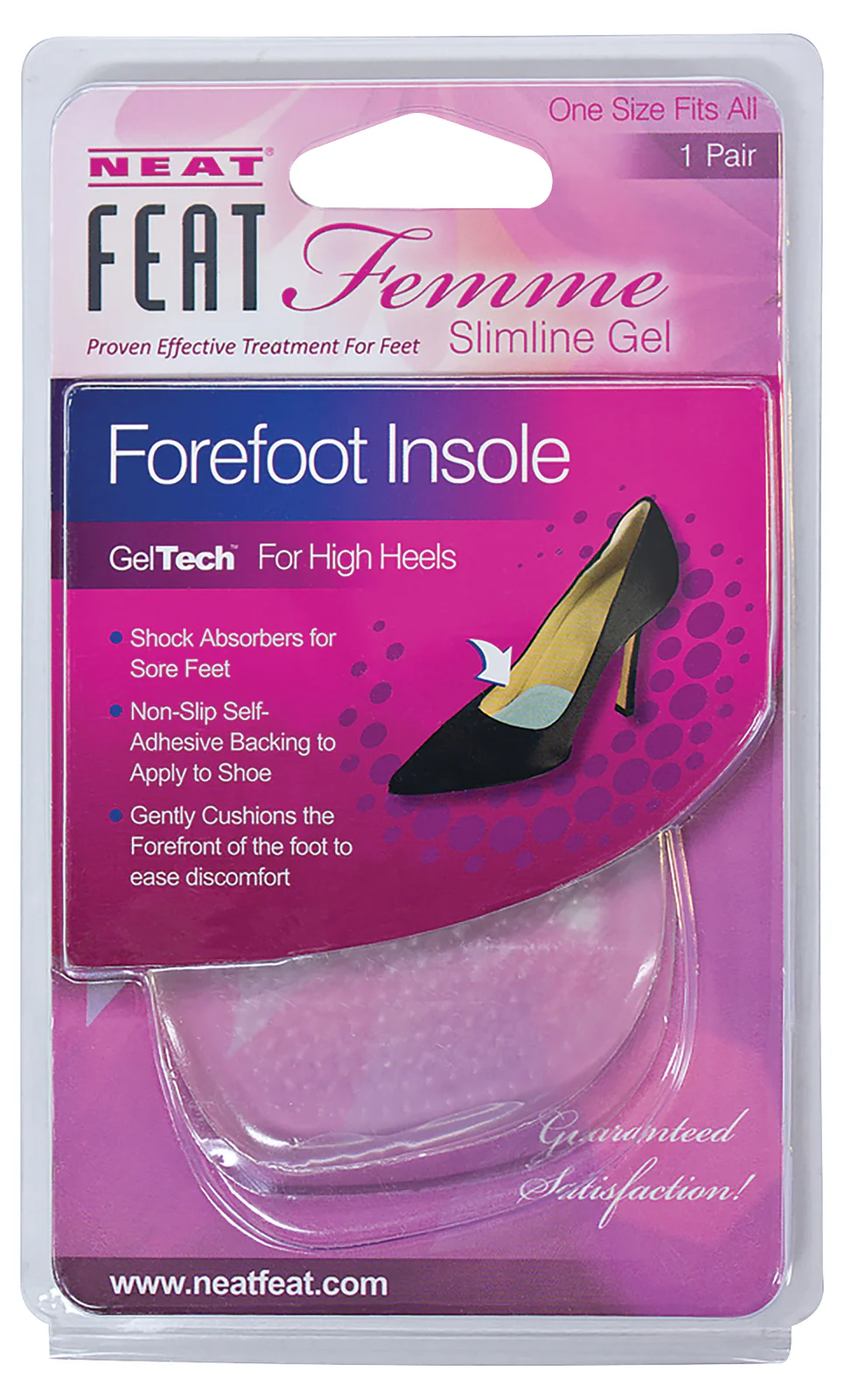 Neat Feat Gel Femme Forefoot Insole 1 pair