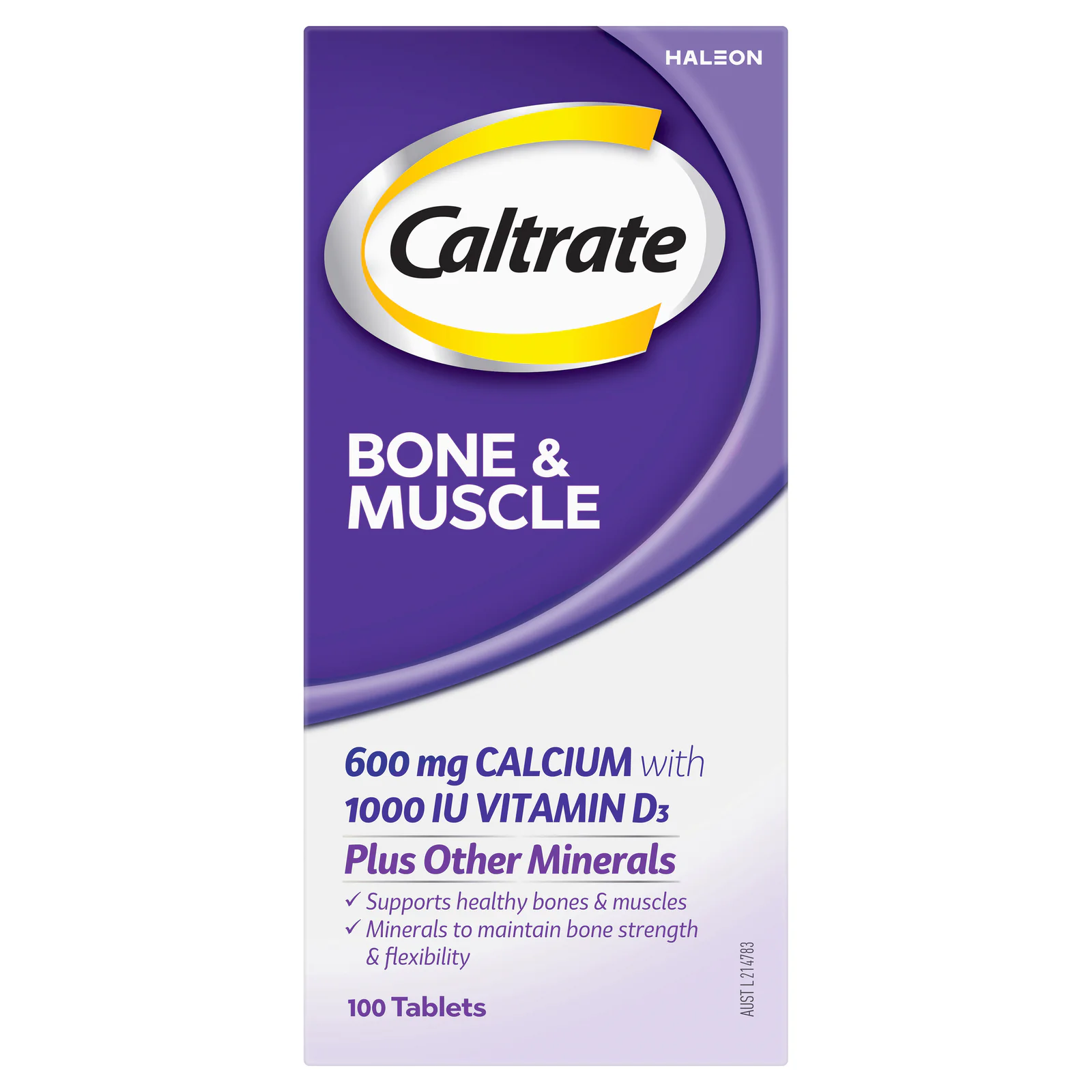 Caltrate Bone & Muscle 100 tablets