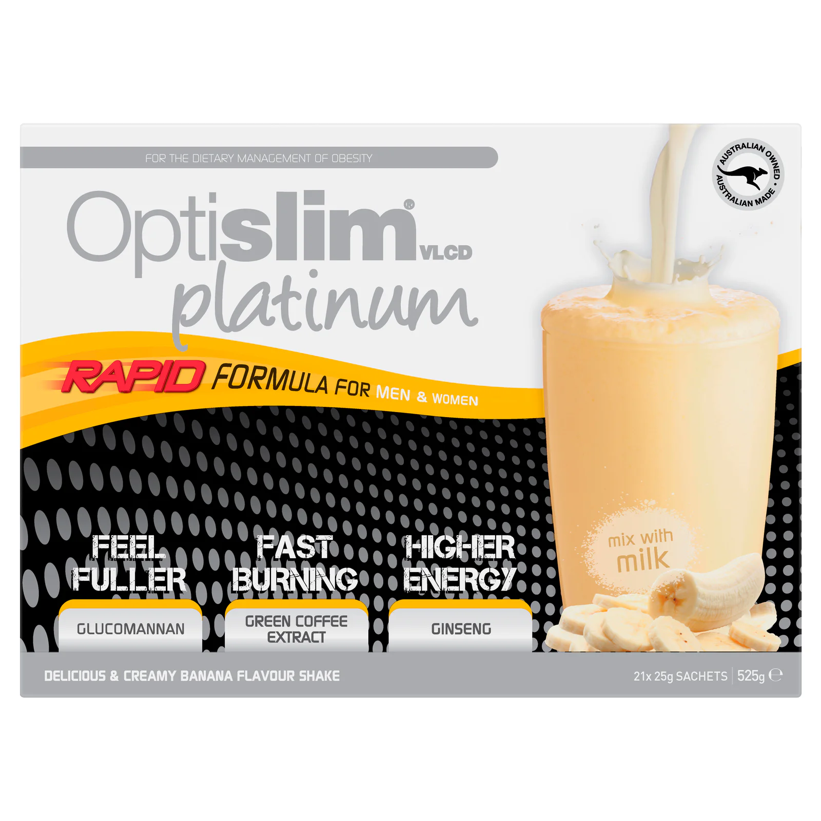 Optislim VLCDPlatShkBanana 25gx21pk