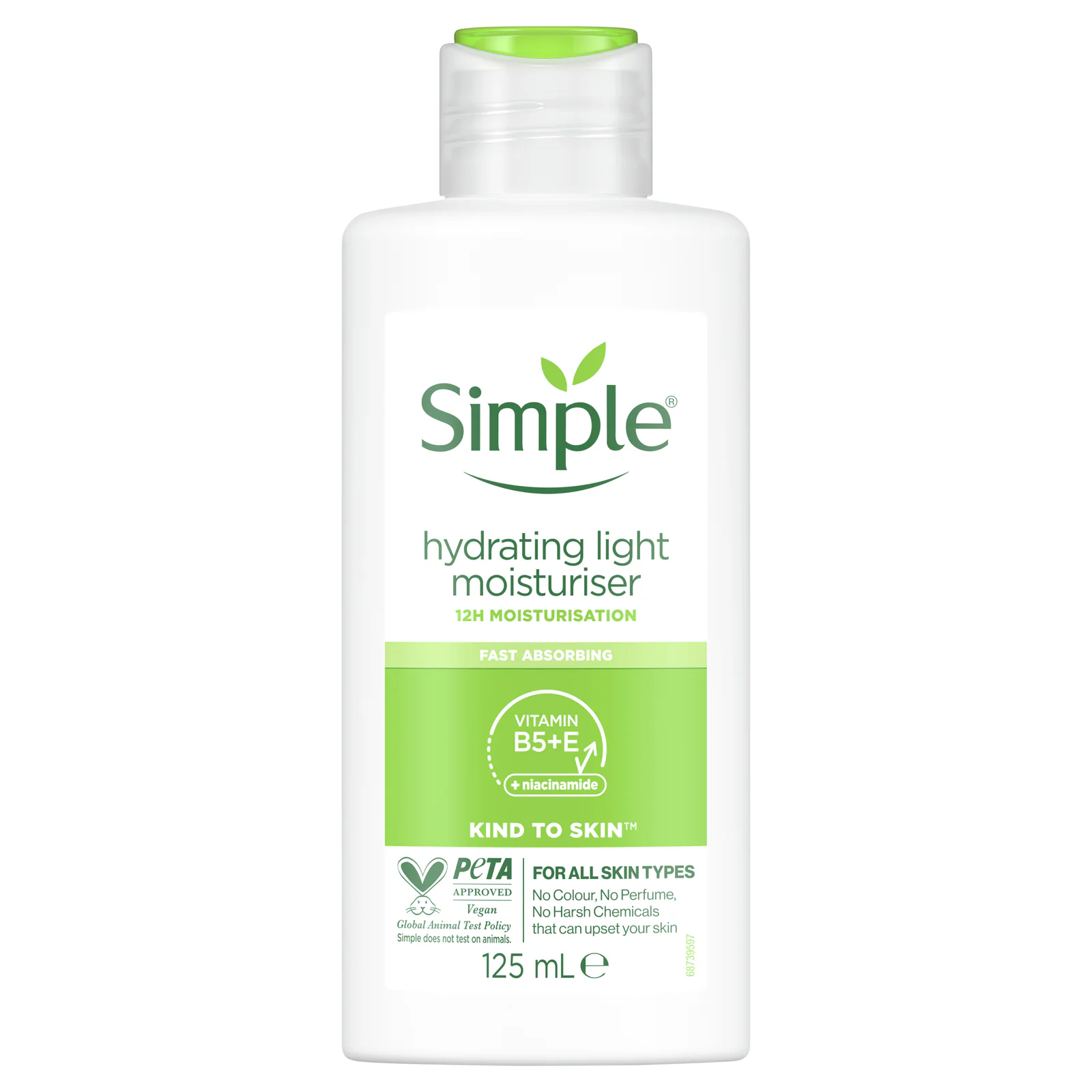 Simple Kind To Skin Hydrating Light Moisturiser 125mL