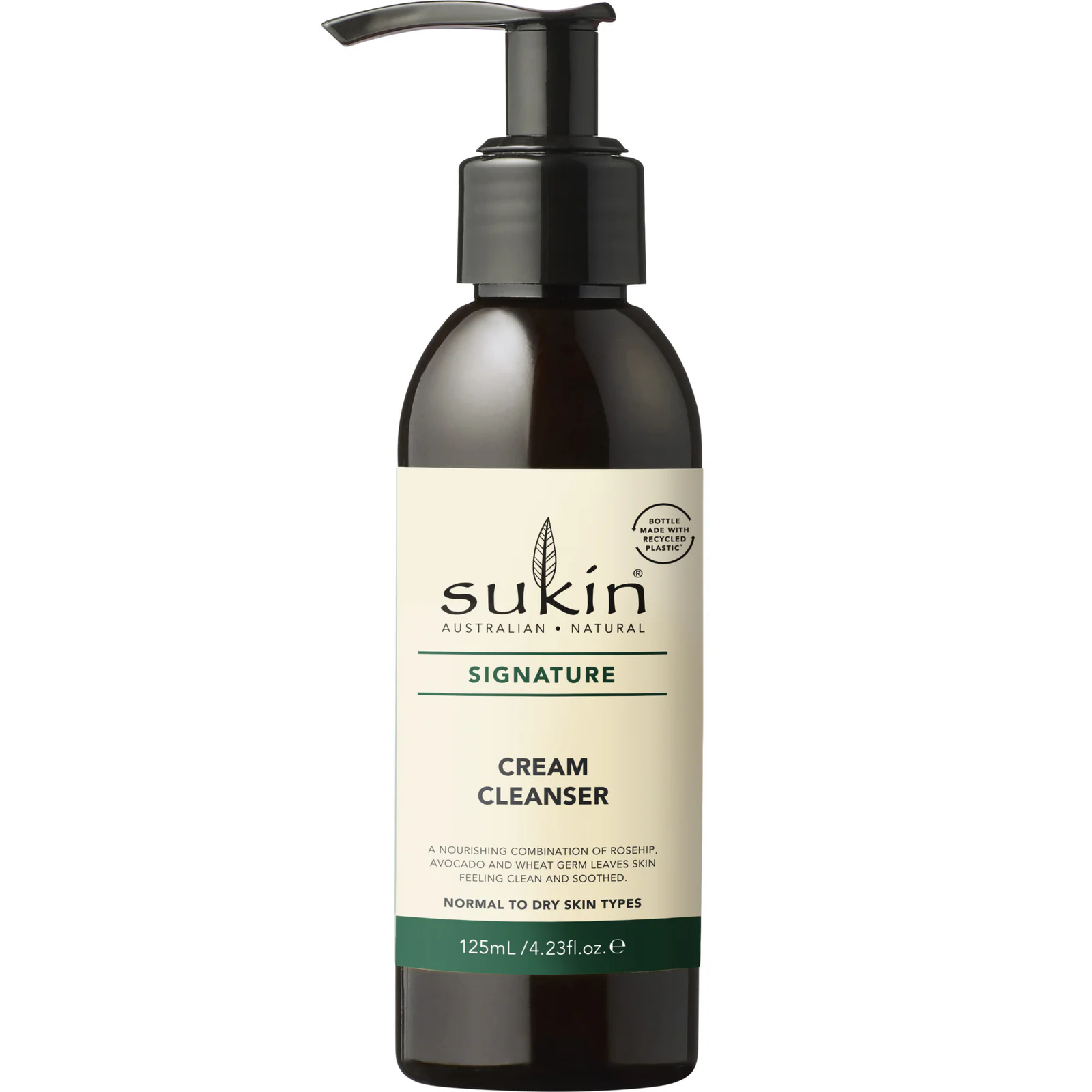 Sukin Cream Cleanser Pump 125ml