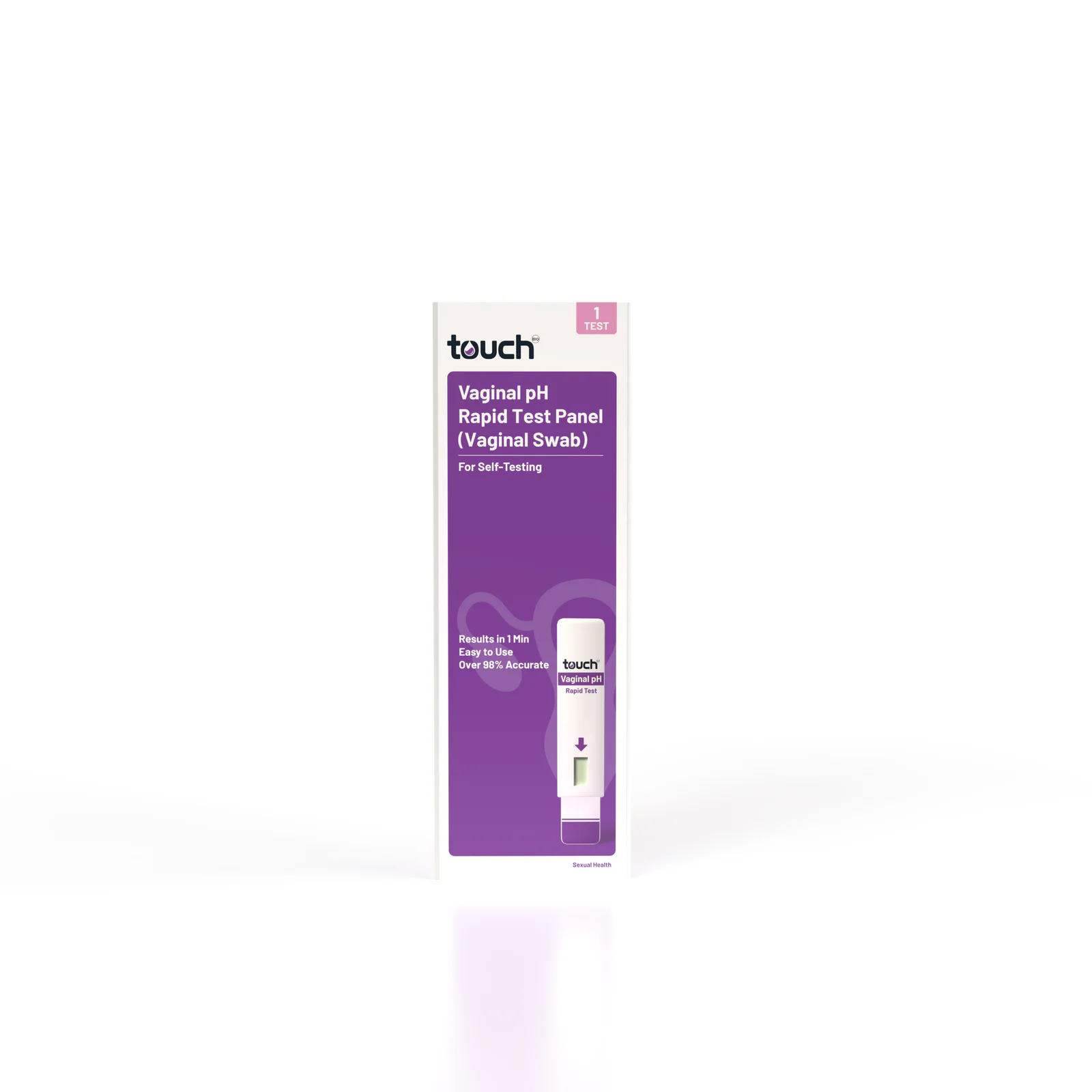 TouchBio Vaginal pH Test 1 pack