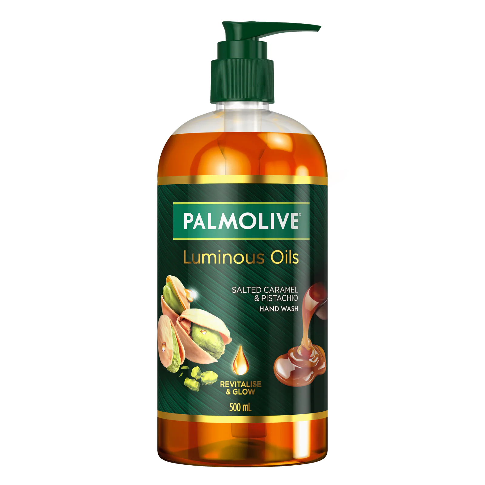 Palmolive Luminous Oils Hand Wash Salted Caramel & Pistachio 500mL