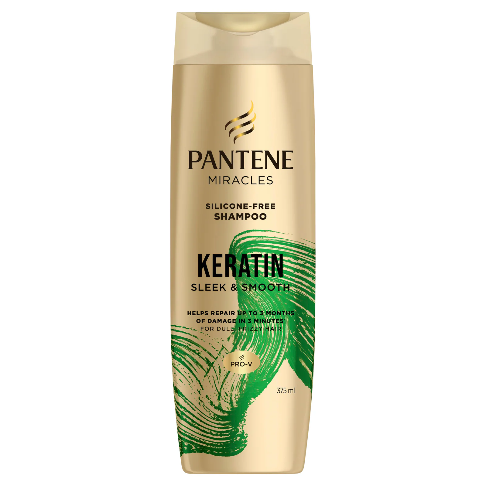 Pantene Miracles Keratin Sleek & Smooth Shampoo 375mL