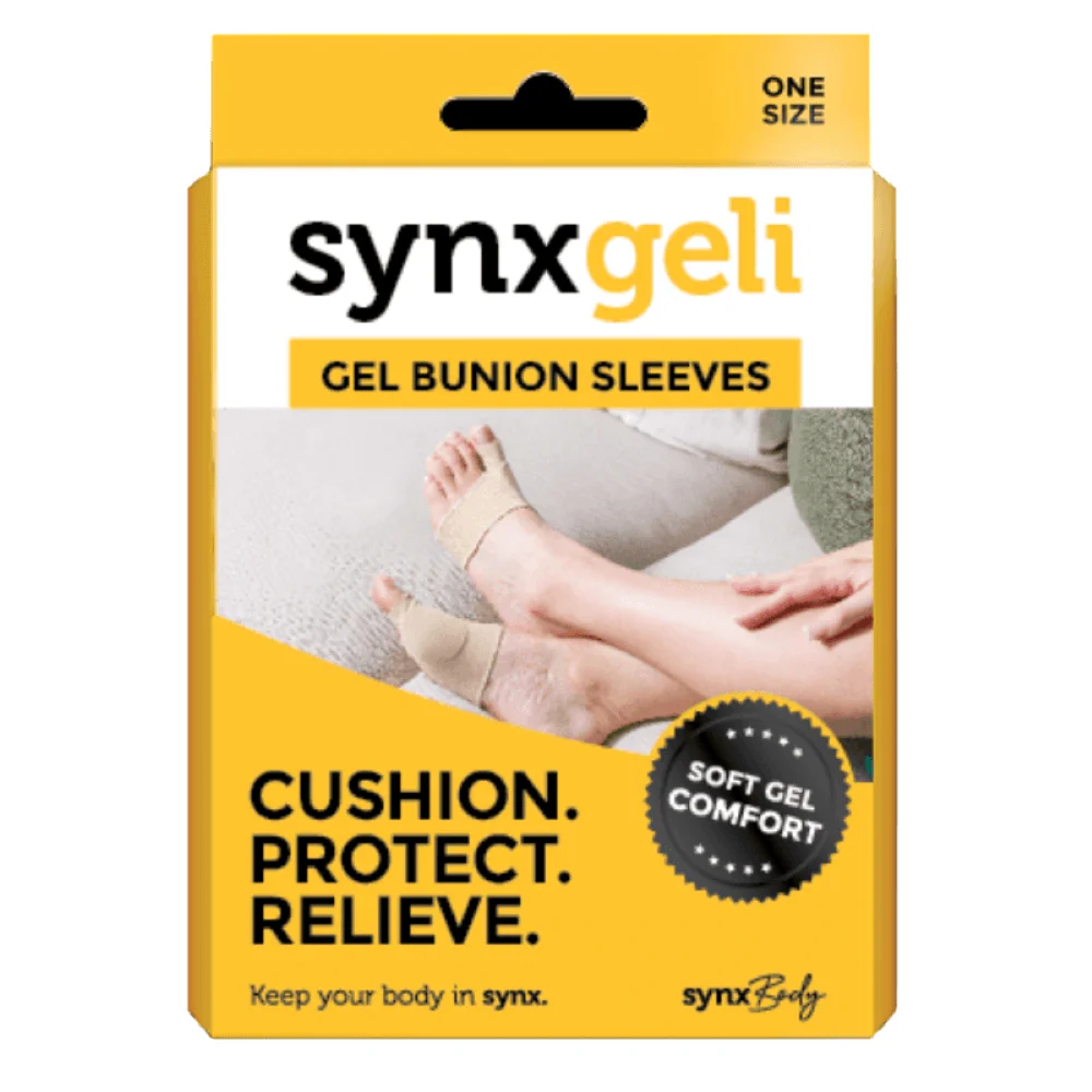 SynxBody Synxgeli Bunion Sleeves  1 pair
