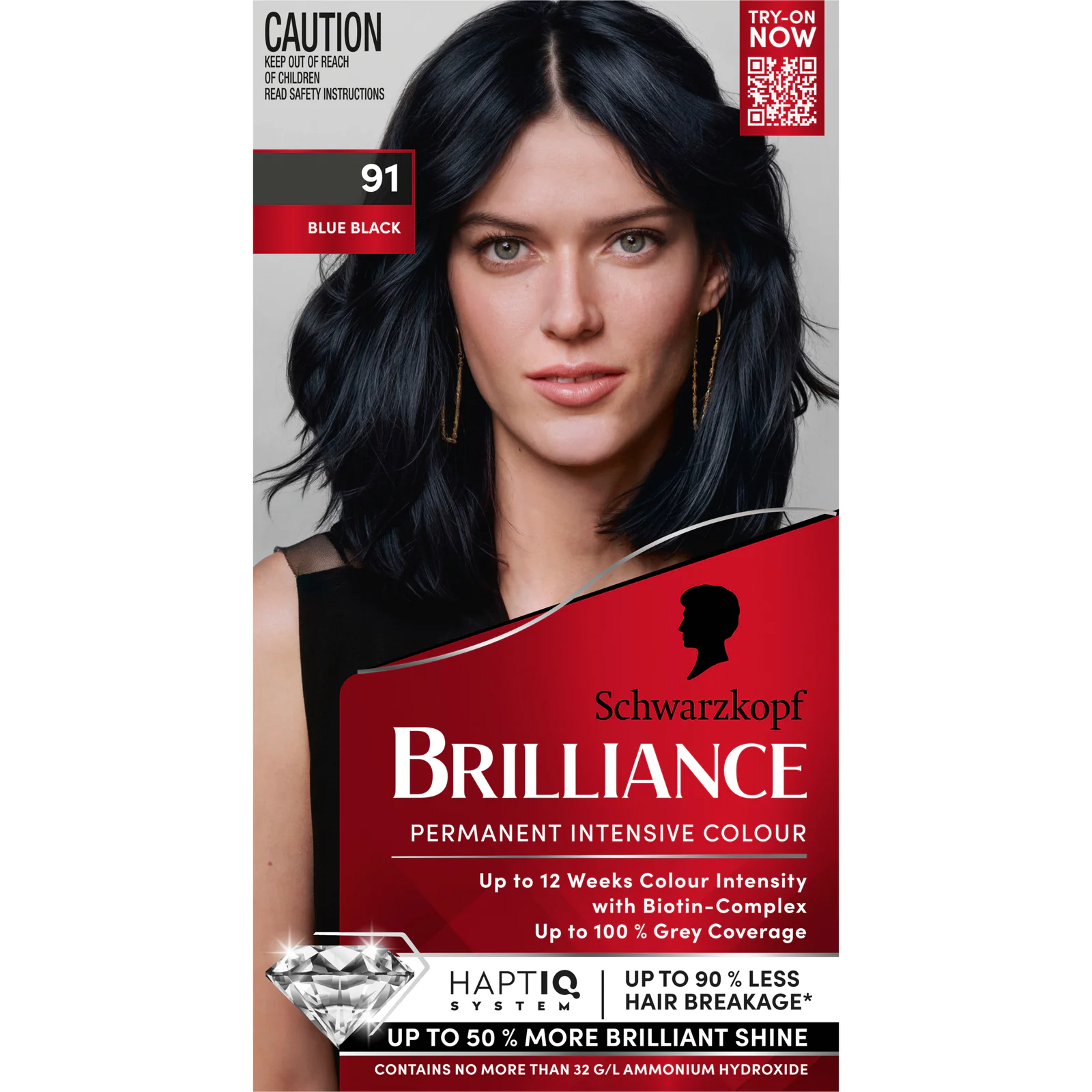 Schwarzkopf Brilliance 91 Blue Black 1 pack