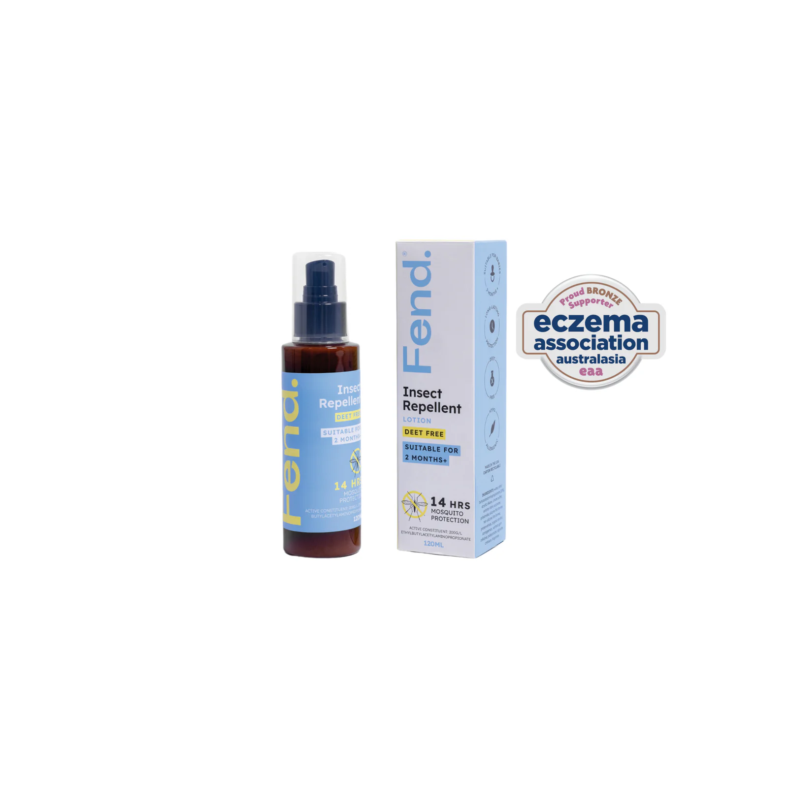 Fend Insect Repellent Lotion - Pump 120ml