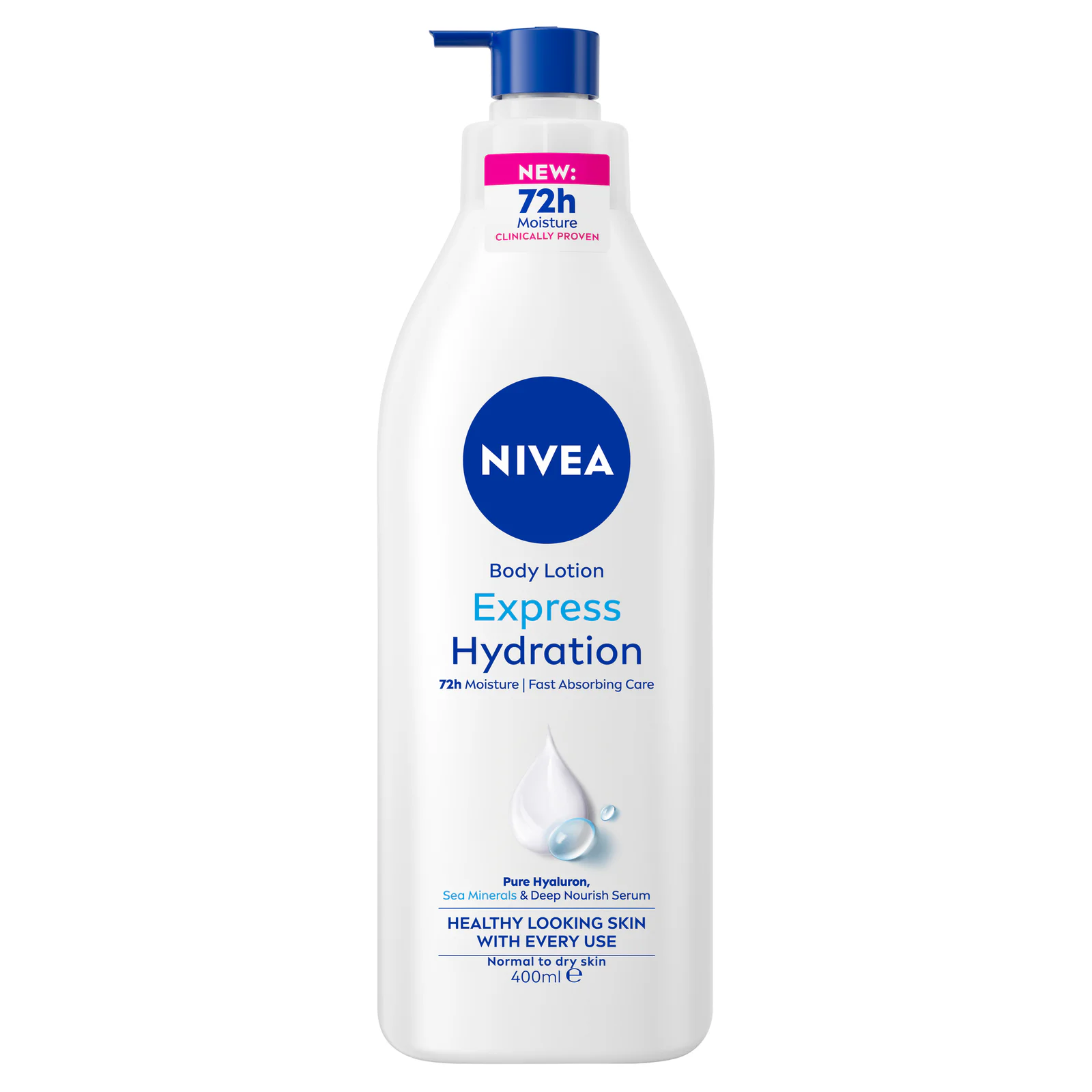 Nivea Express Hydration Body Lotion Pump 400ml