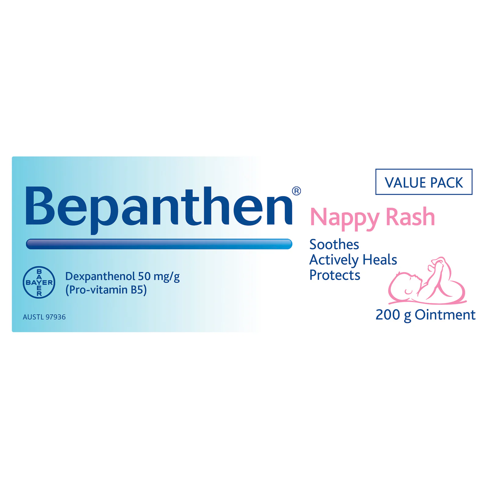 Bepanthen Nappy Rash Ointment 200g