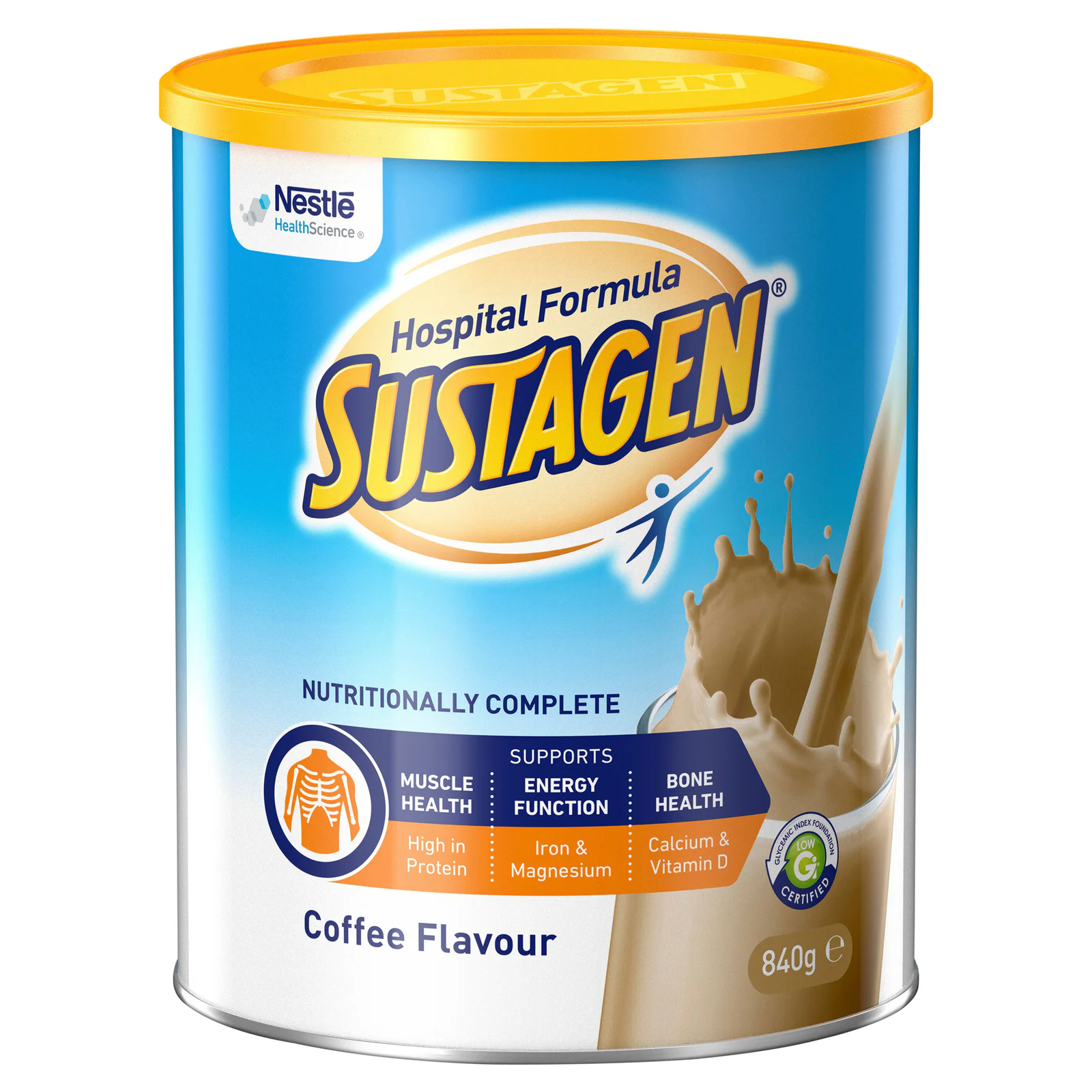 Sustagen Hospital Formula Coffee Flavour 840g