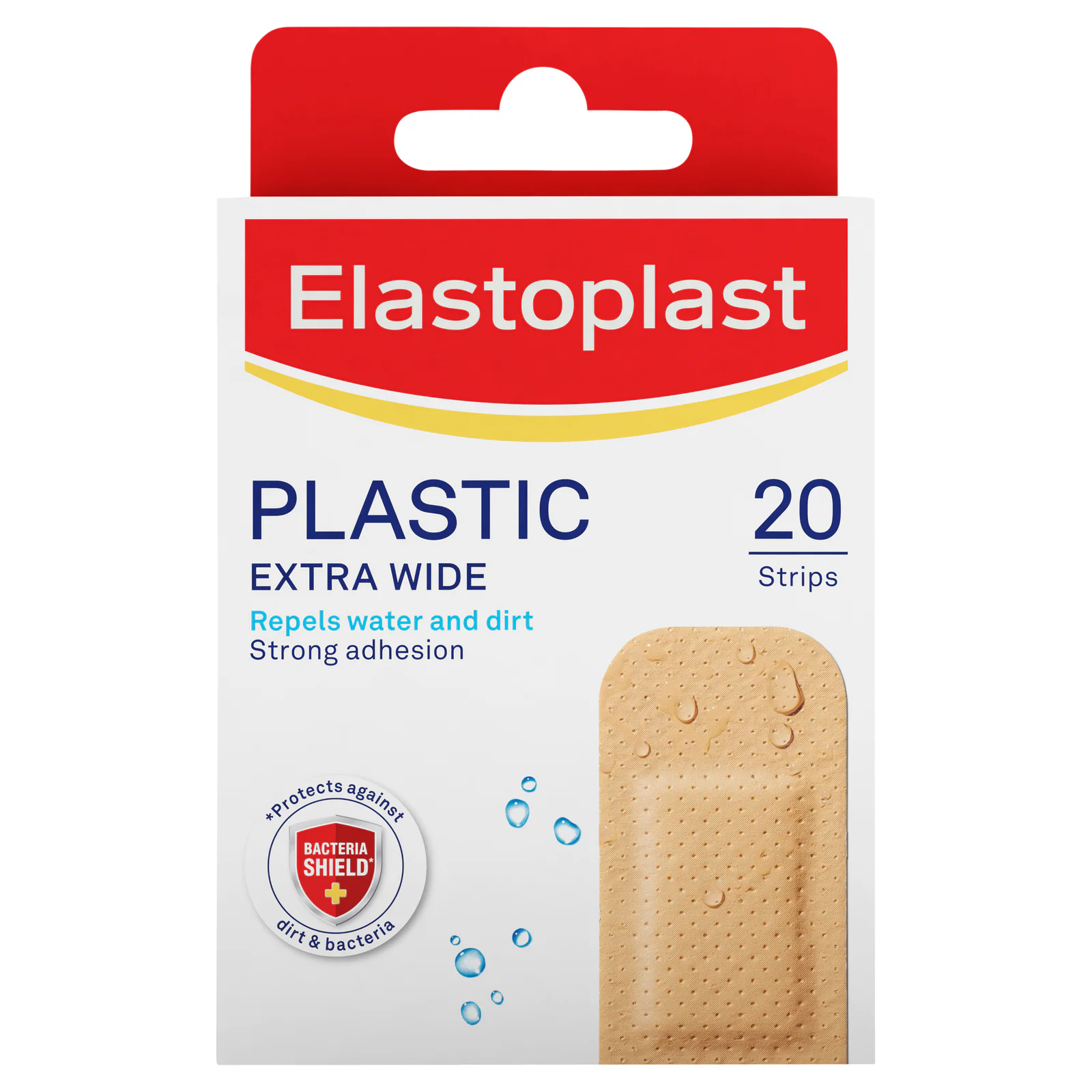 Elastoplast Plastic Strips Extra Wide 20 pack