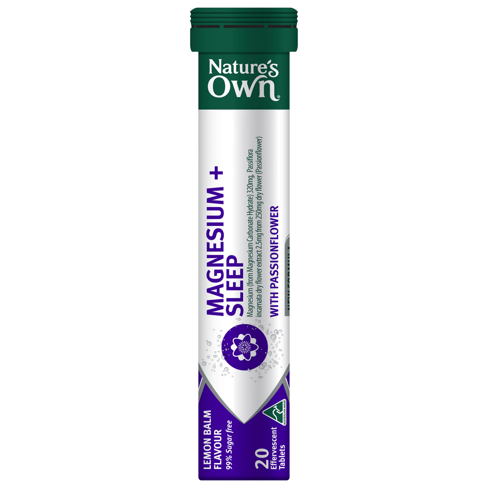 Nature's Own Magnesium + Sleep Effervescent Tablets 20 tablets