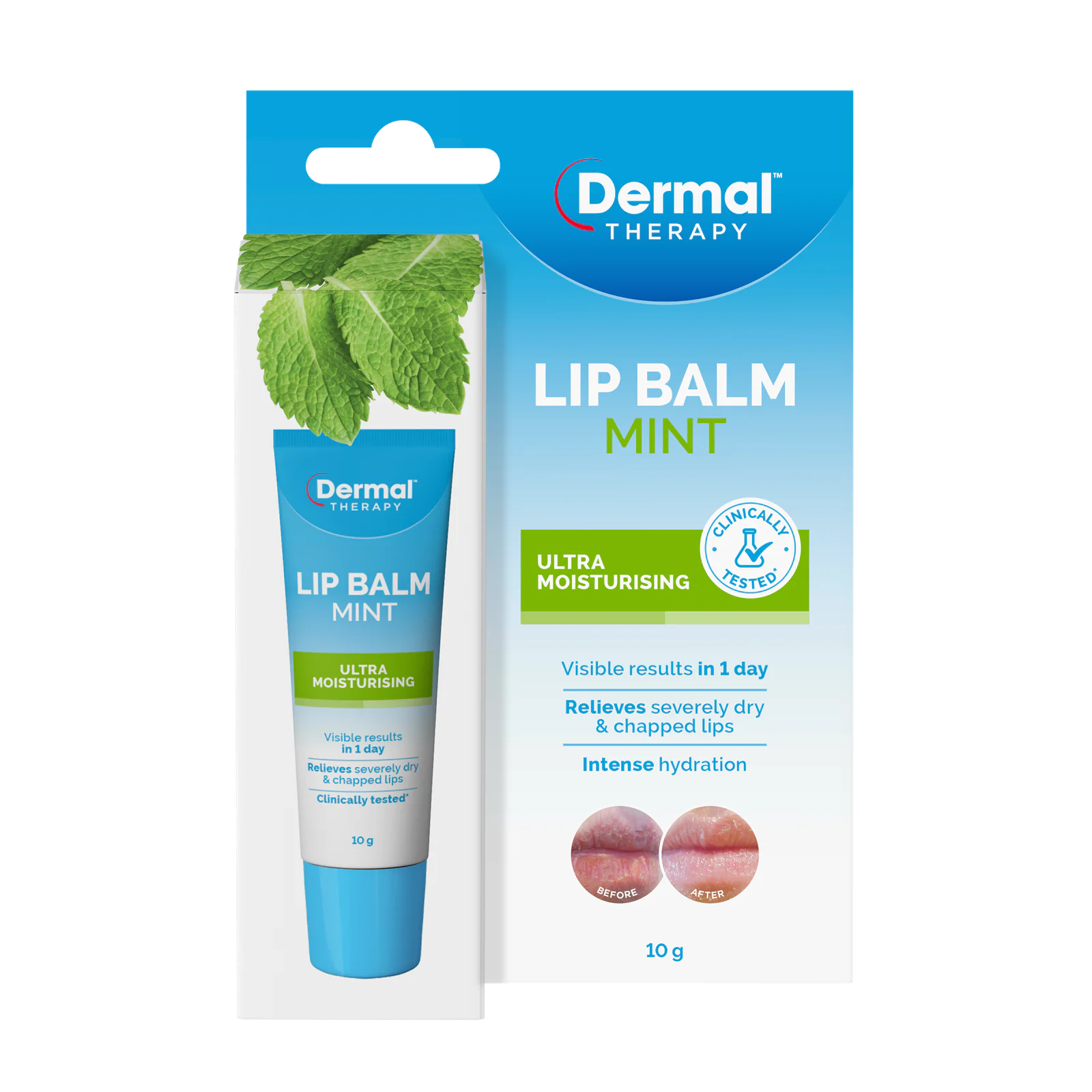 Dermal Therapy Lip Balm Mint 10g