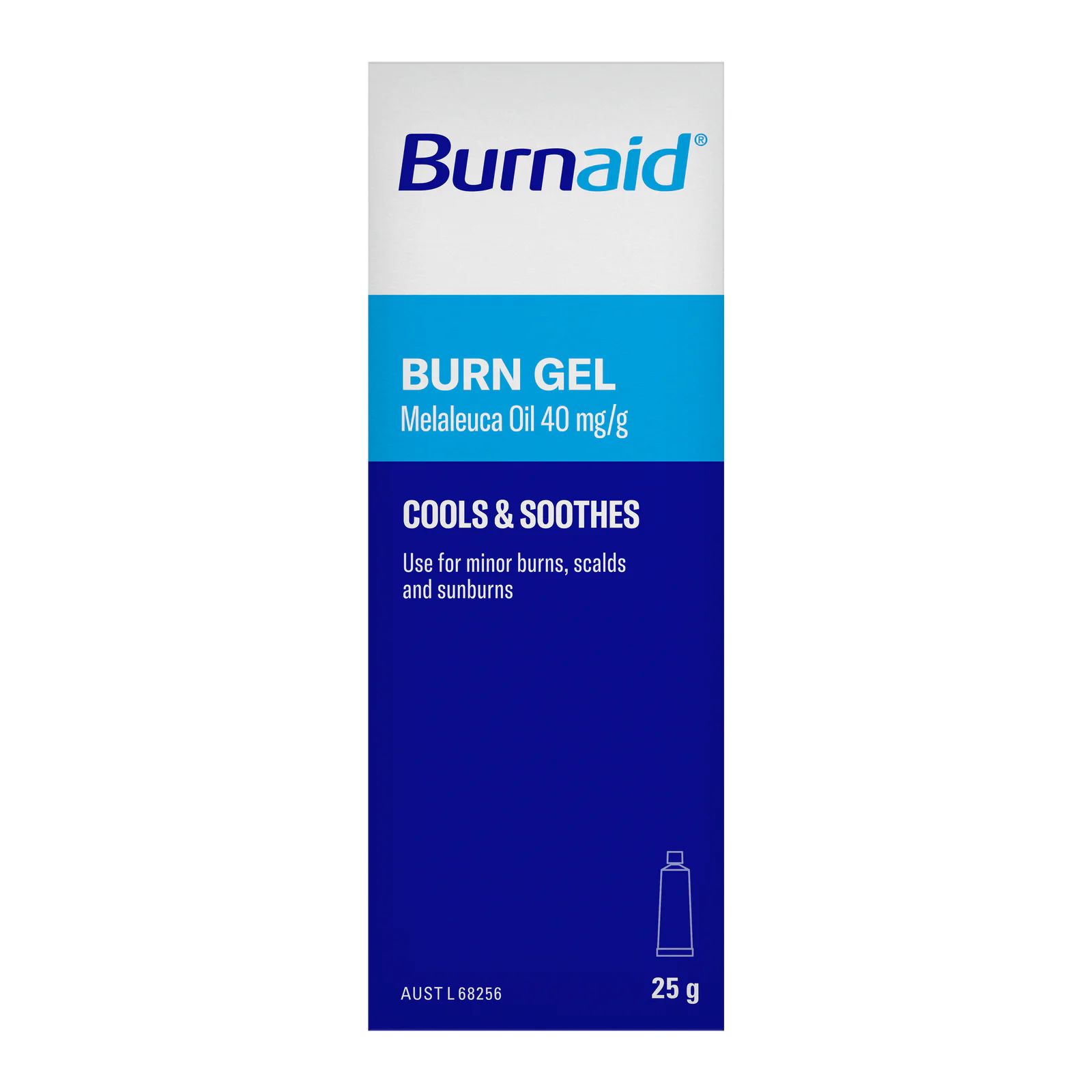 Mundicare Burnaid Burn Gel Tube 25g