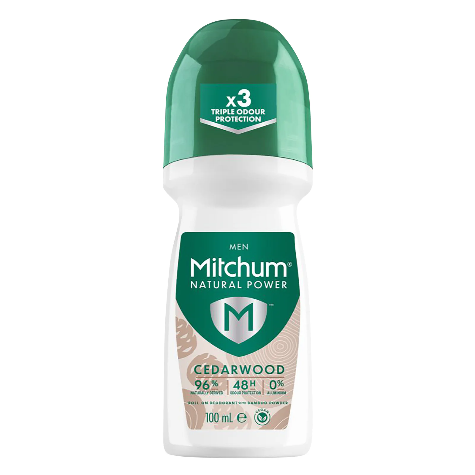 Mitchum ROn Nat Cedarwood 100ml