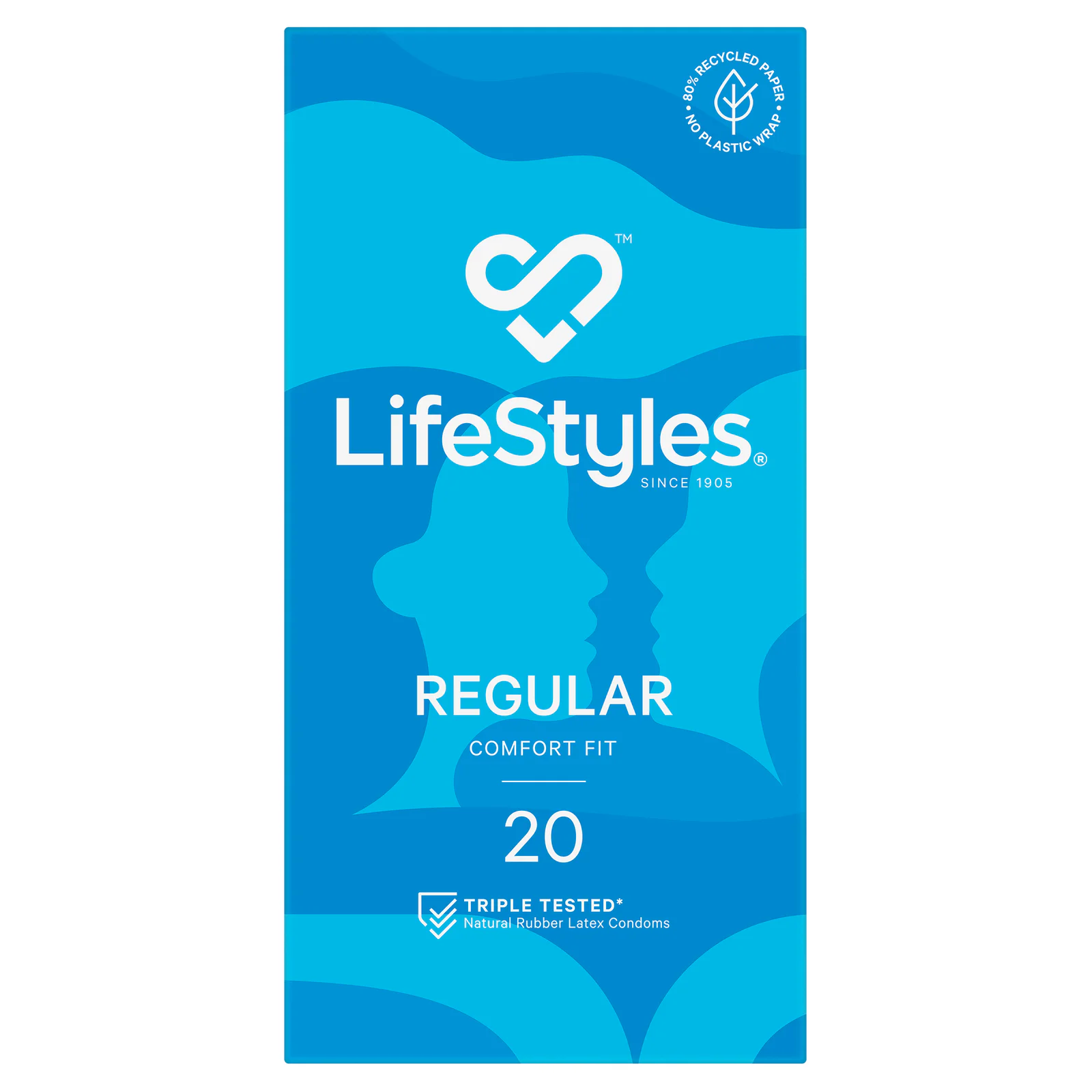 LifeStyles Condoms Regular 20 pack