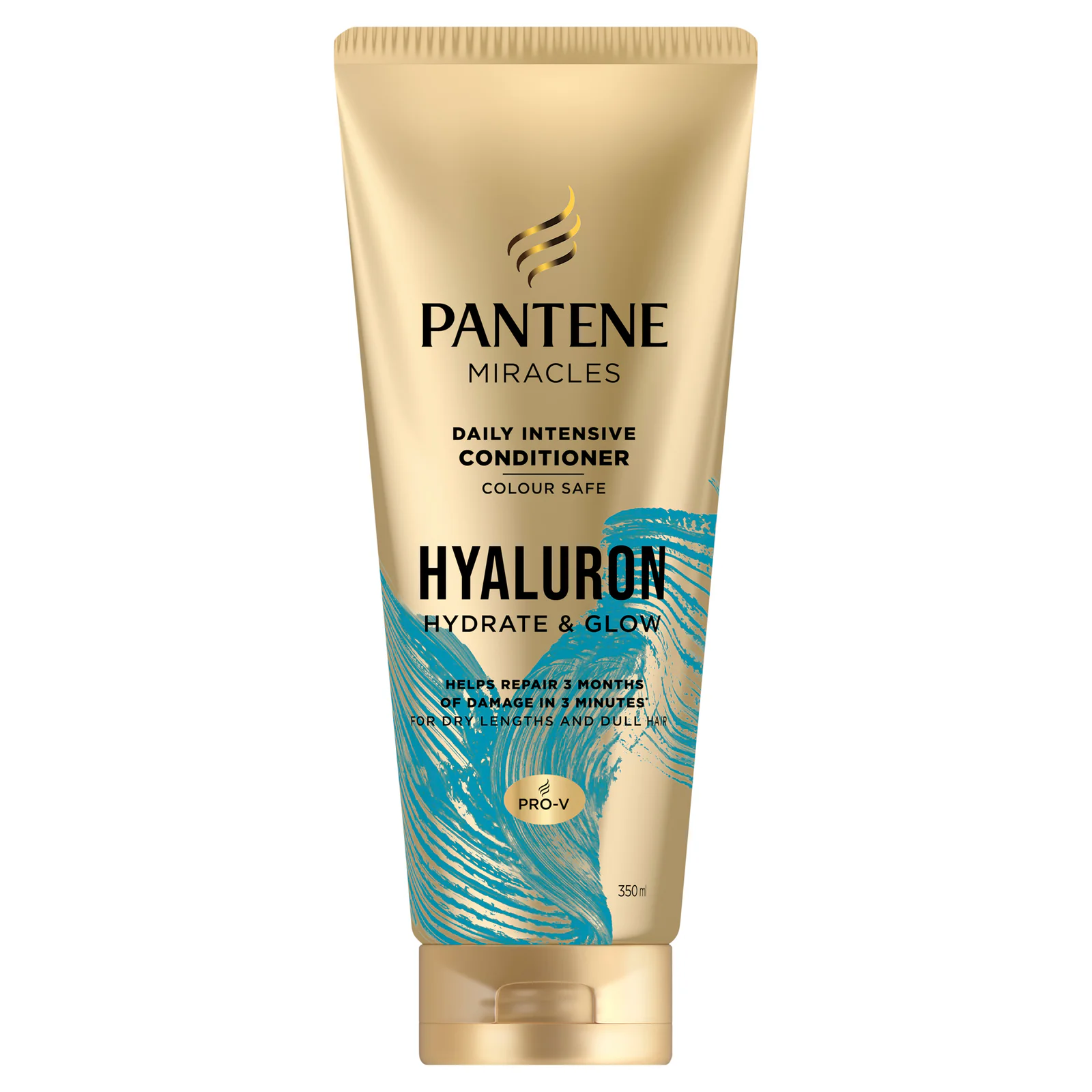 Pantene Pro-V Miracles Hyaluron Hydrate & Glow Daily Intensive Conditioner 350mL