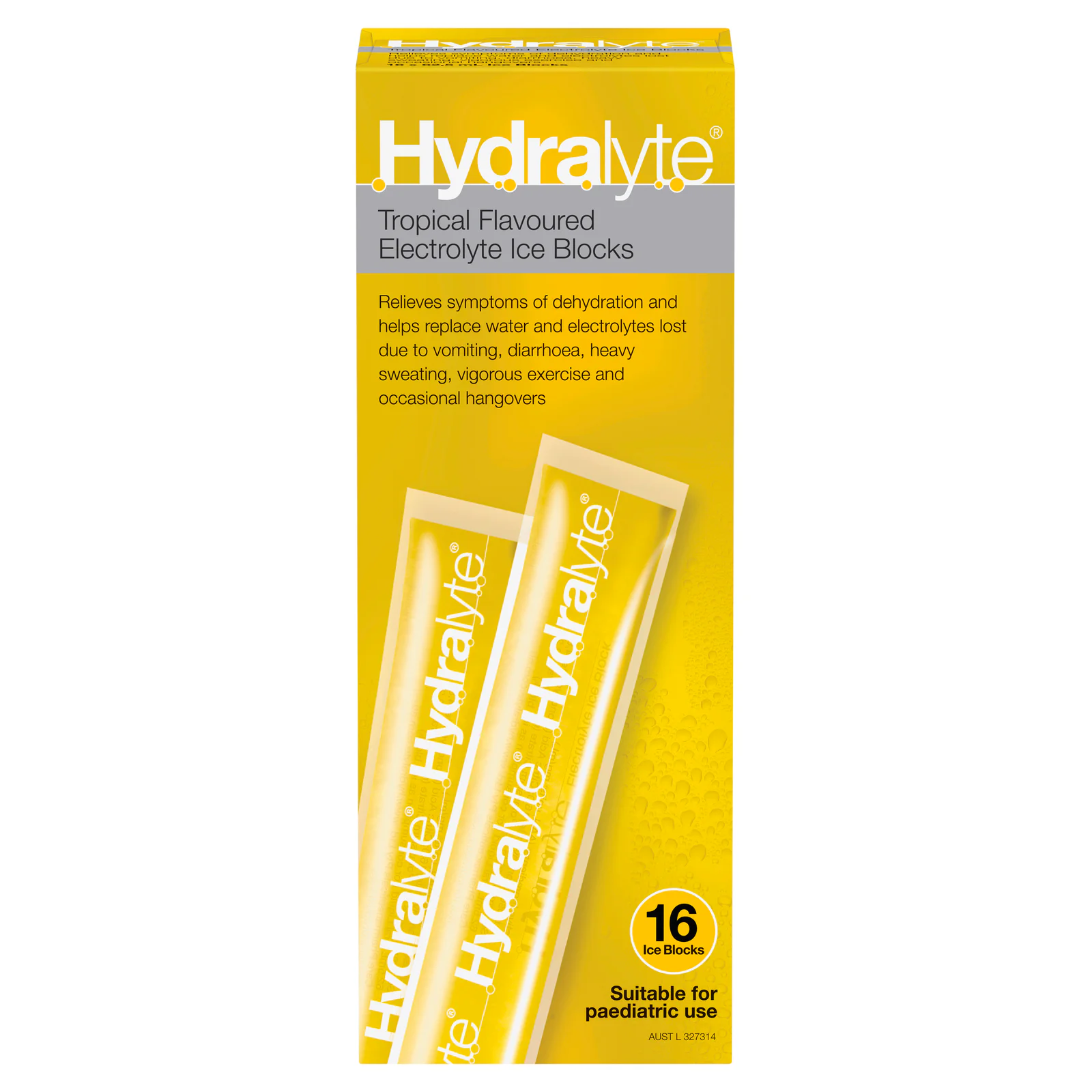 Hydralyte Ice Block Tropical 16 pack