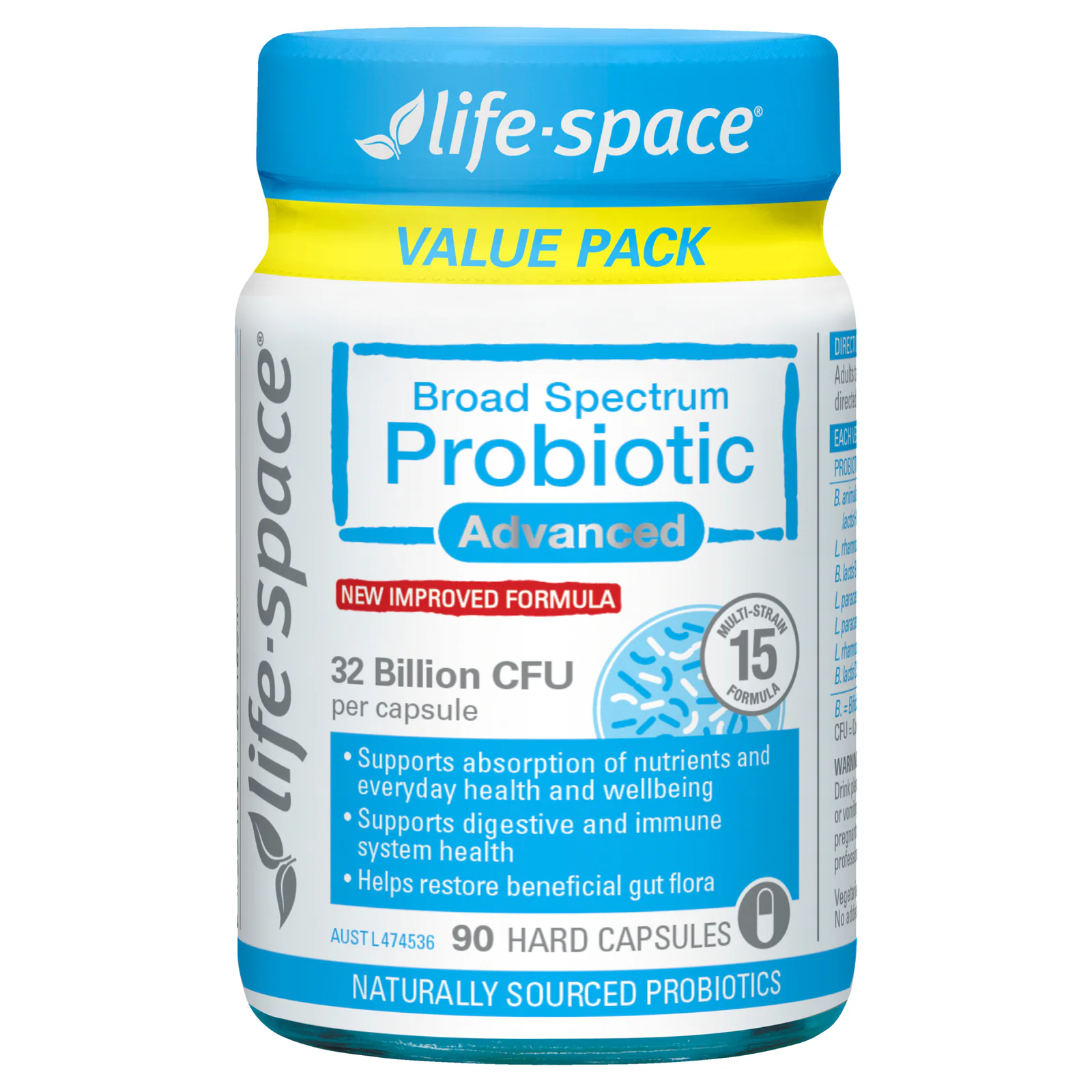 Life-Space Broad Spectrum Probiotic Advanced 90 capsules