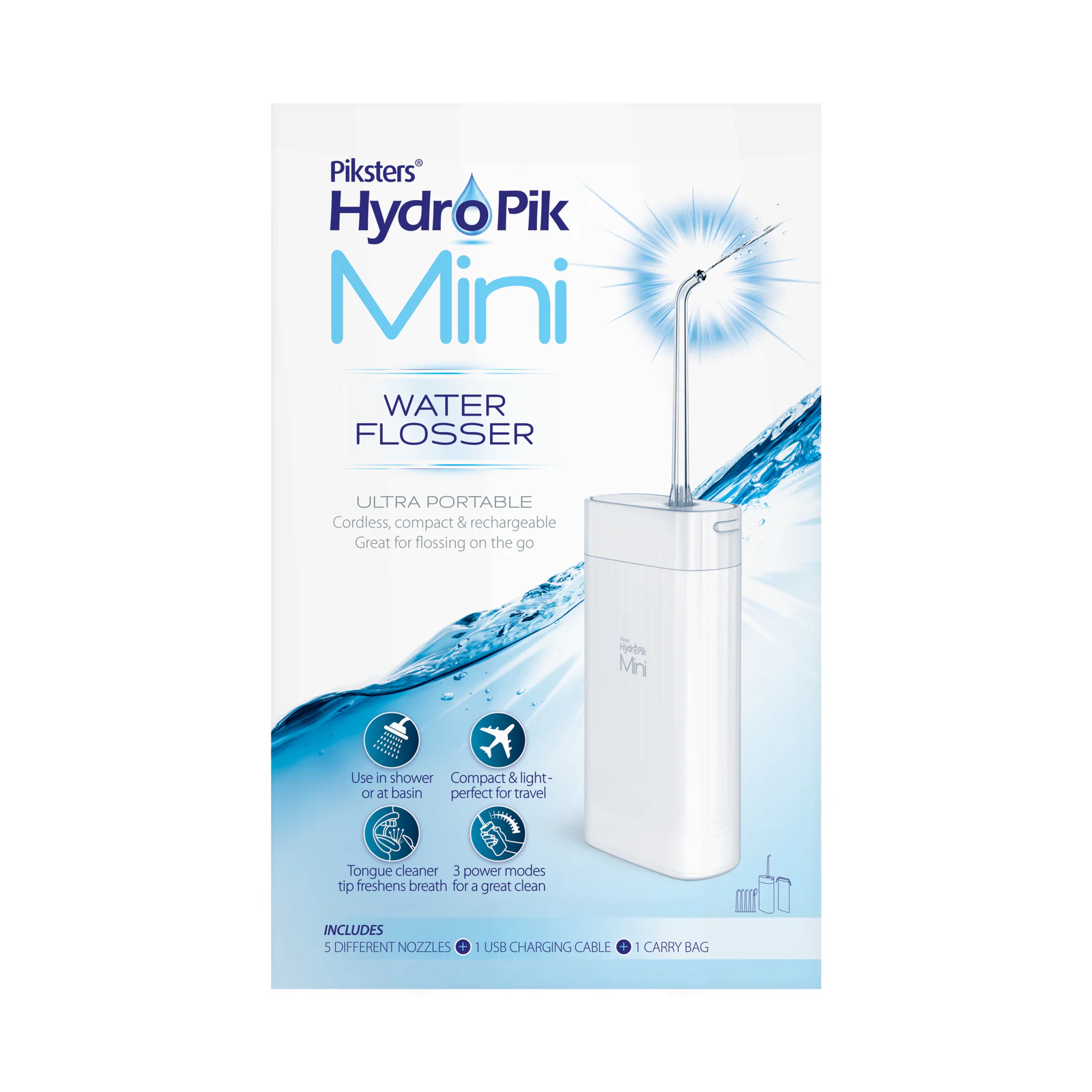 Piksters HydroPik Mini Cordless Water Flosser