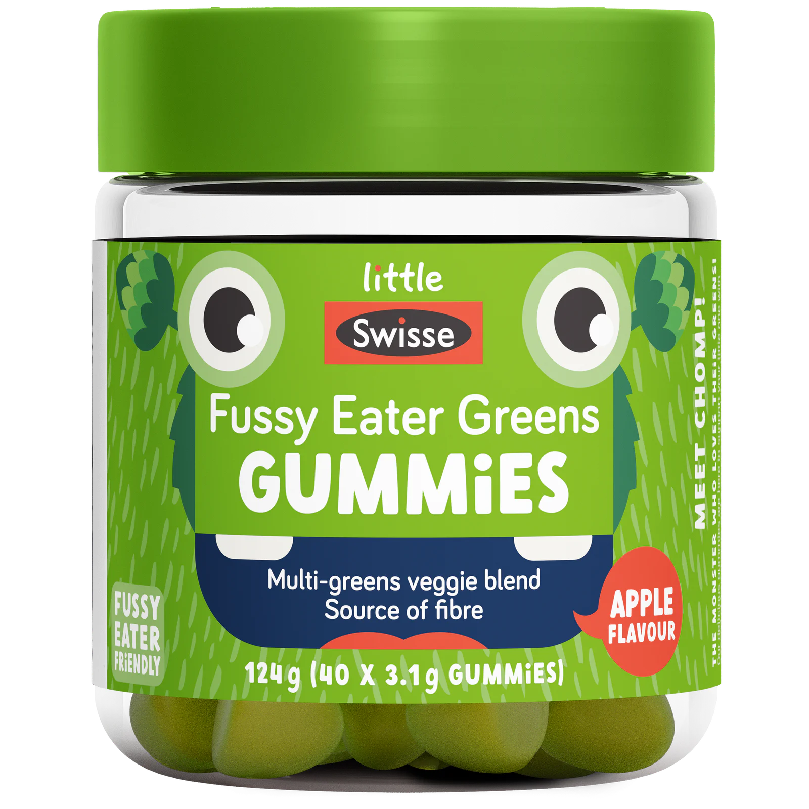 Swisse Little Swisse Fussy Eater Greens Gummies 40 Pack