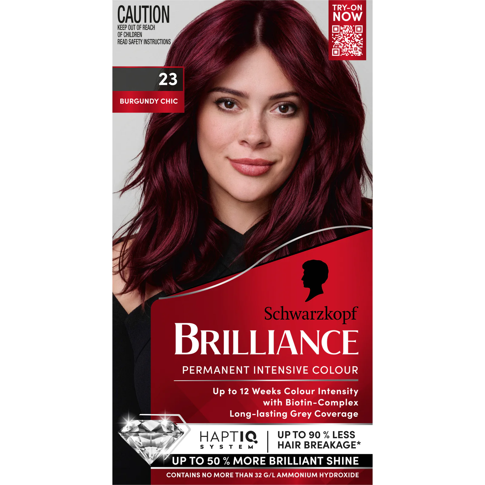 Schwarzkopf Brilliance 23 Burgundy Chic 1 pack
