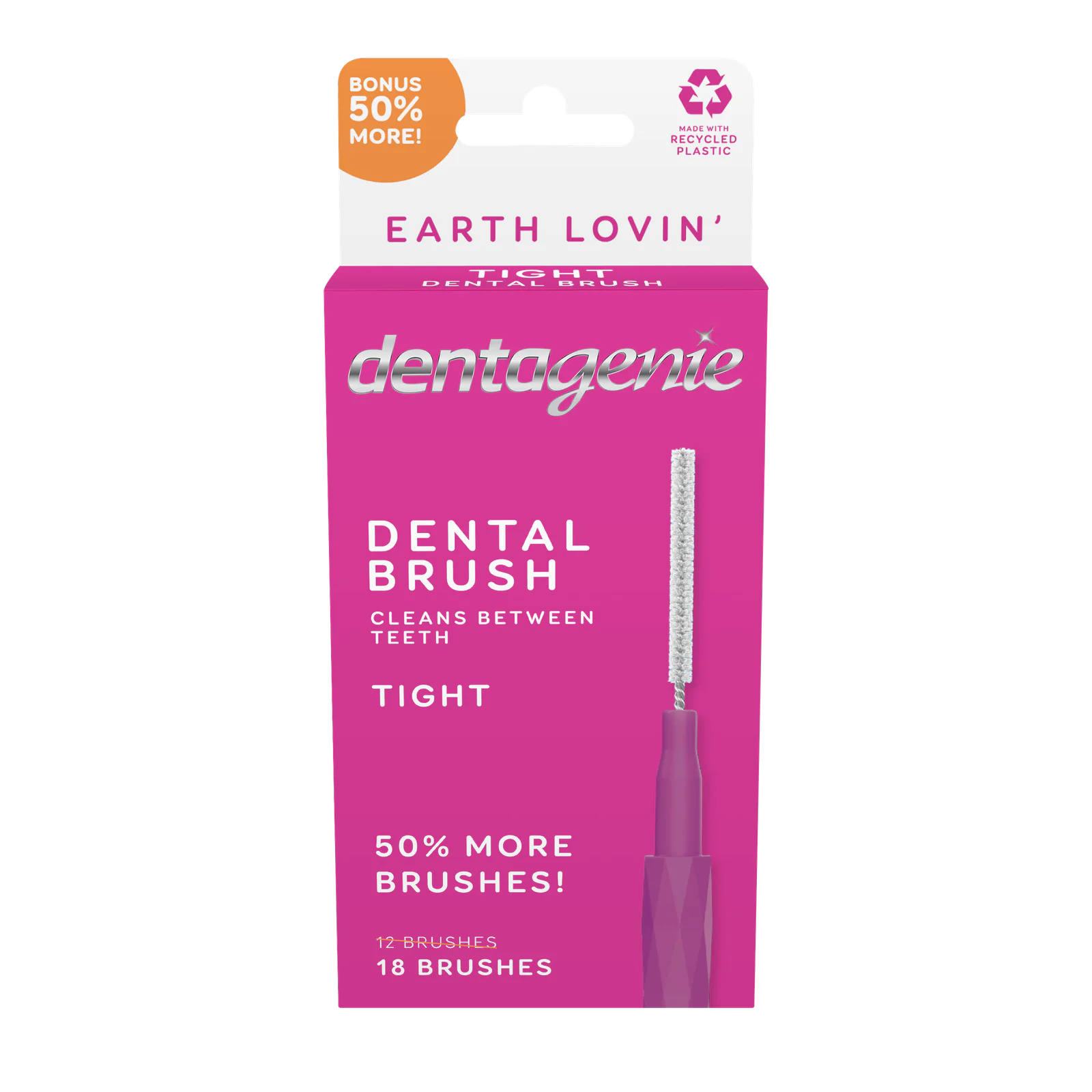 GO2 Dentagenie Interdental Brush Tight 12 Pack