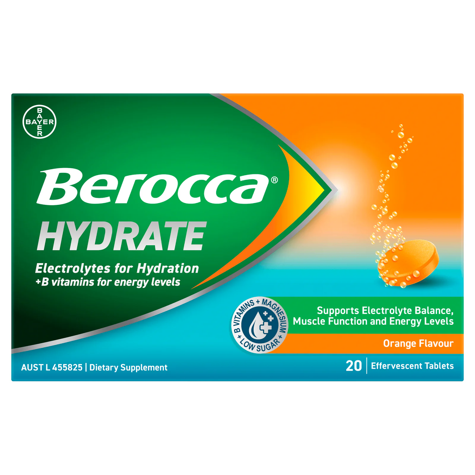 Berocca Hydrate Orange 20 tablet