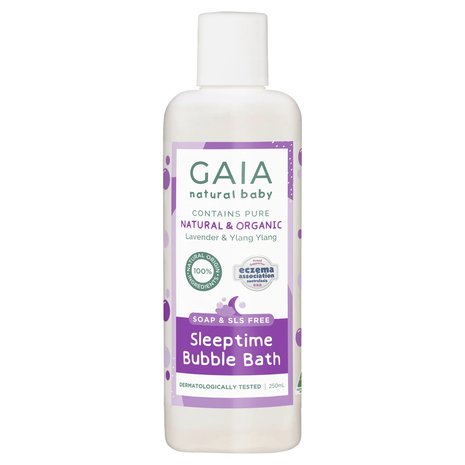 GAIA Natural Baby Sleeptime Bubble Bath 250mL