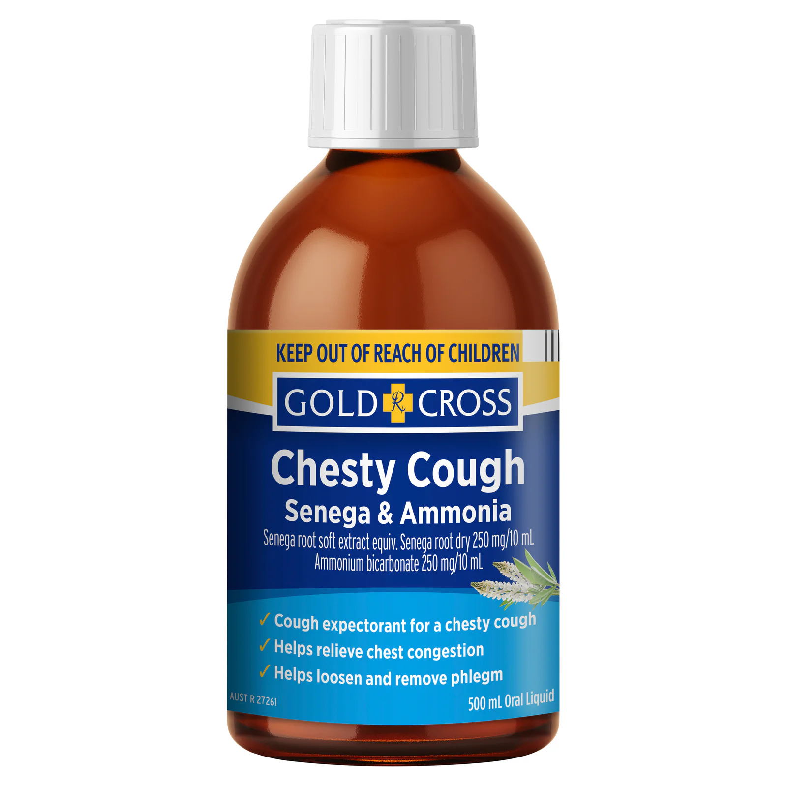 Gold Cross Senega & Ammonia 500ml