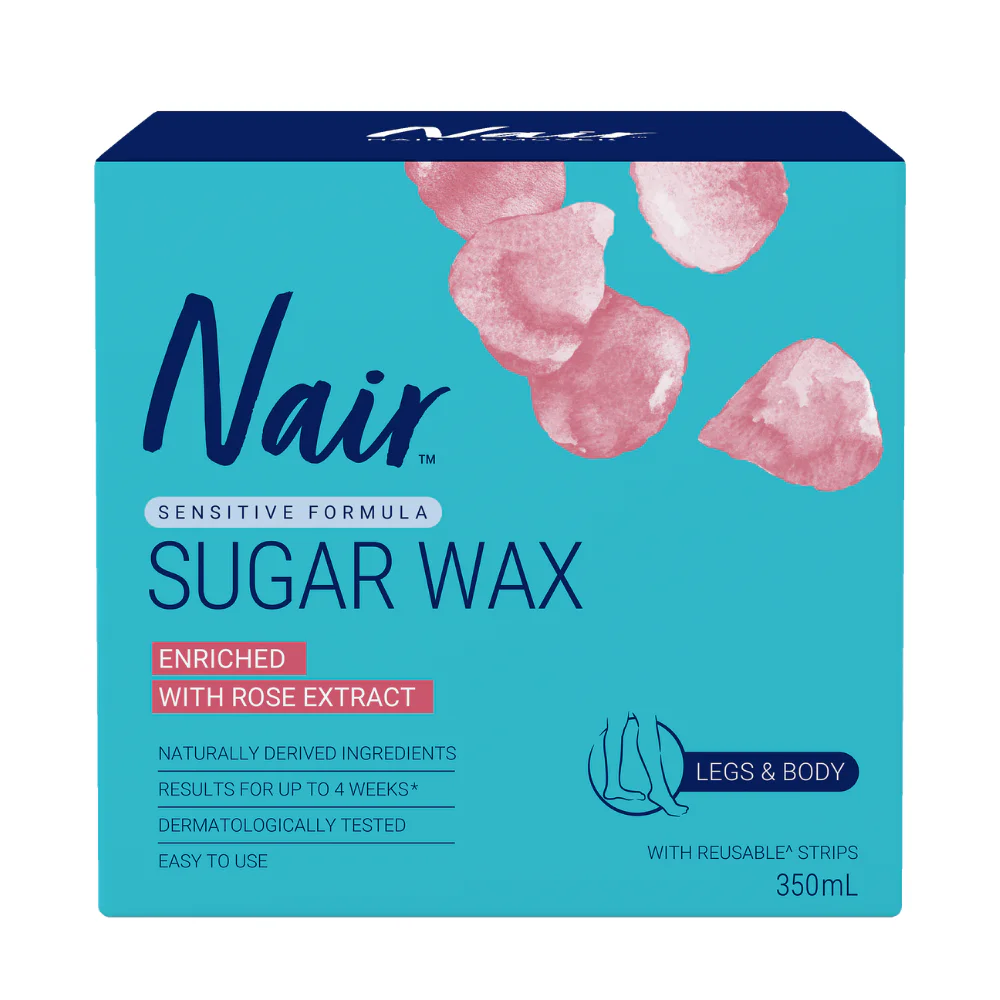 Nair Natural Origin Sugar Wax Rose 508g