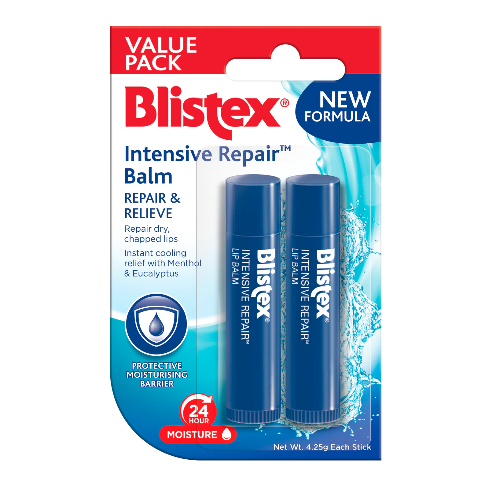 Blistex Intensive Repair Lip Balm Value Pack 4.25g