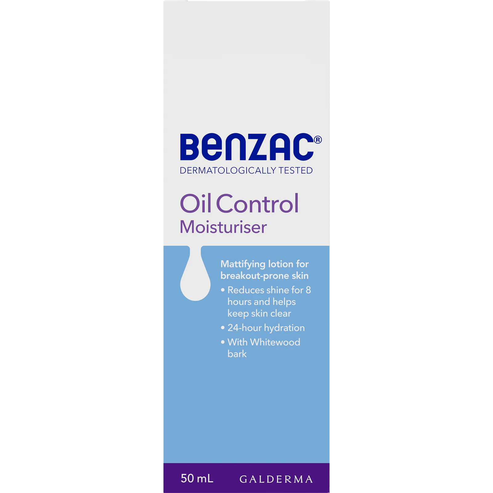 Benzac Oil Control Moisturiser 50mL