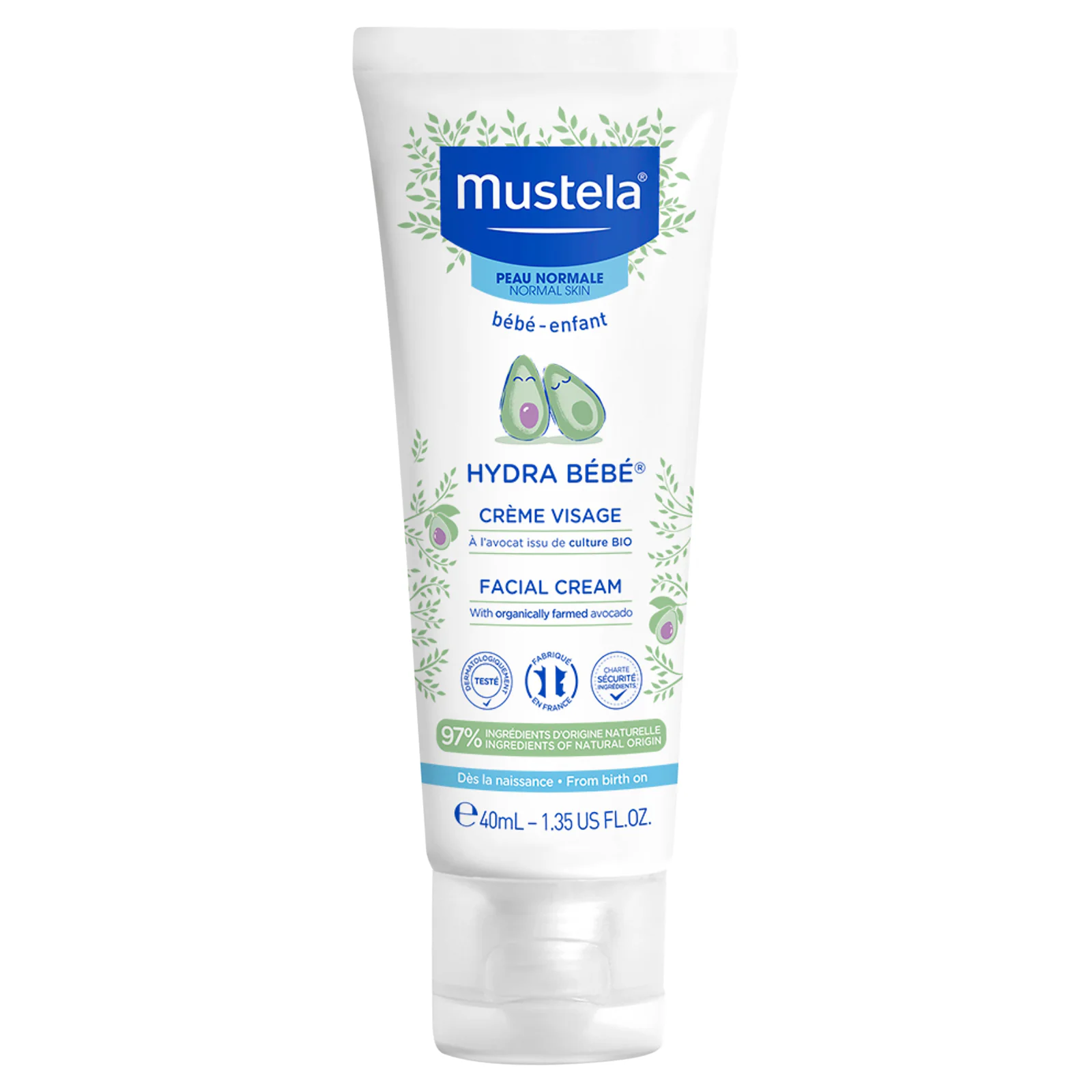 Mustela Hydra-Bebe Face Cream 40ml