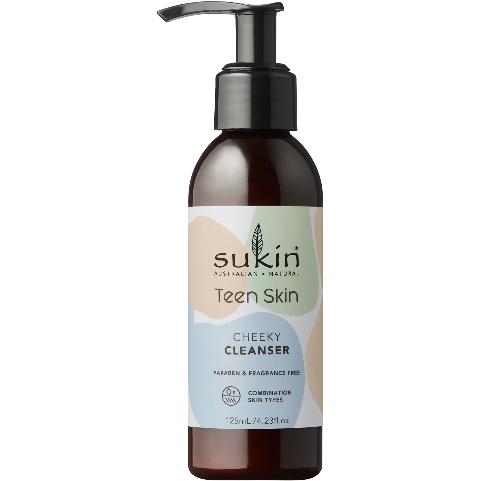 Sukin Teen Skn Cheeky Clns Pmp125ml