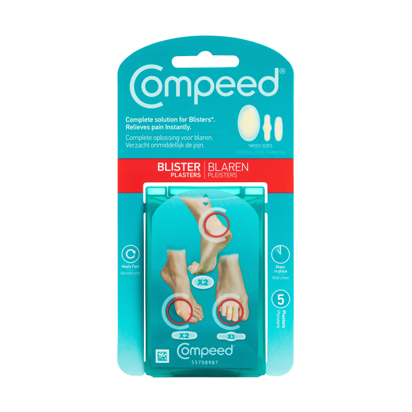 Compeed Blister Plasters Mixed 5 pack