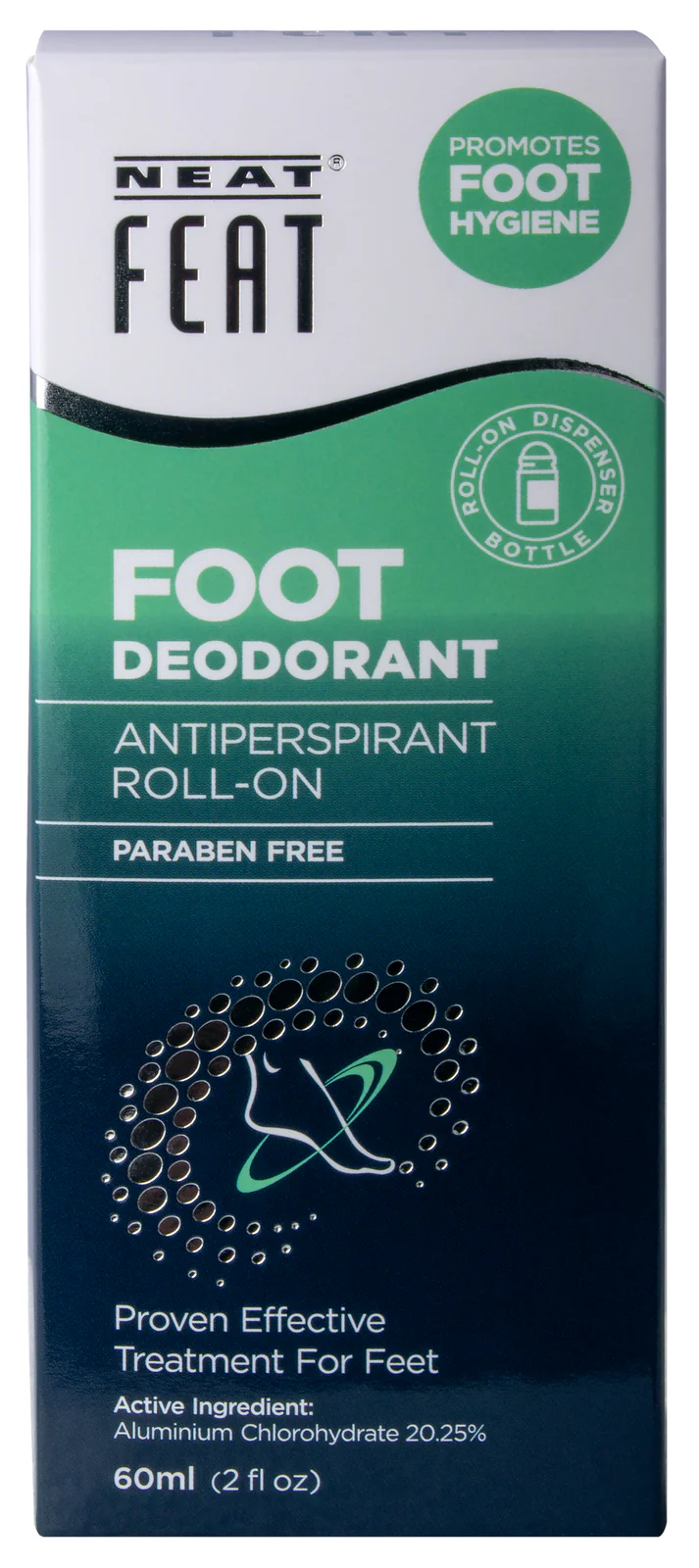 Neat Feat Roll On Foot Deodorant 60ml