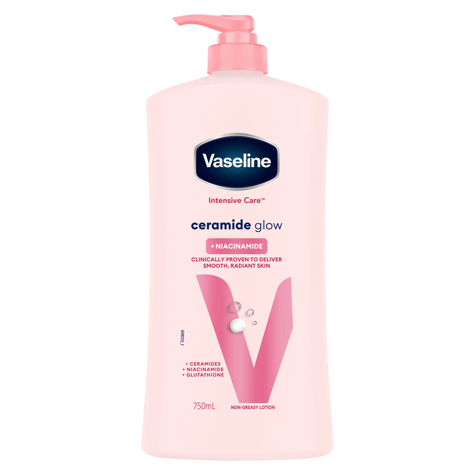 Vaseline Intensive Care Ceramide Glow Body Lotion 750mL