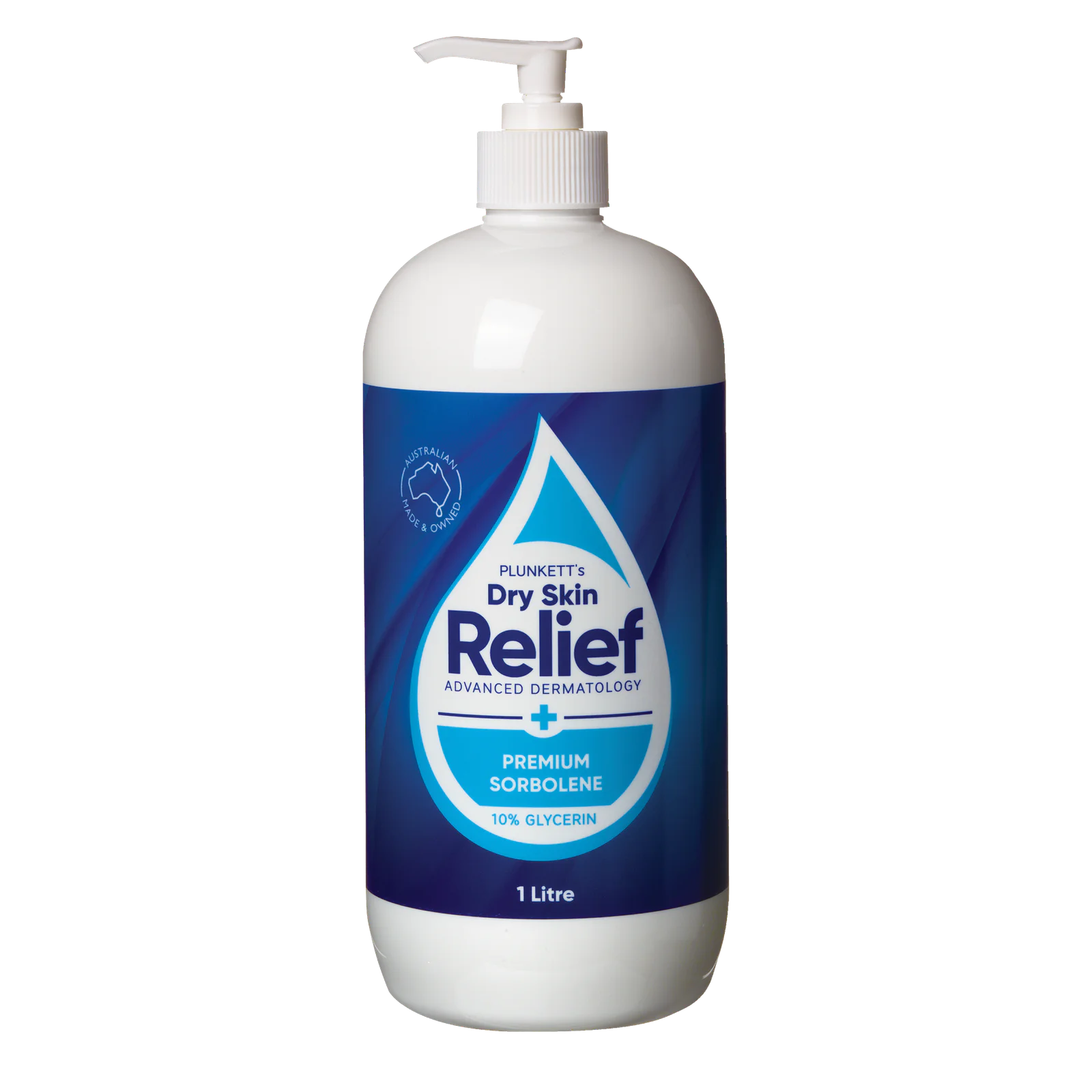 Plunketts Dry Skin Relief Sorbolene with 10 Percent Glycerin 1 Liter