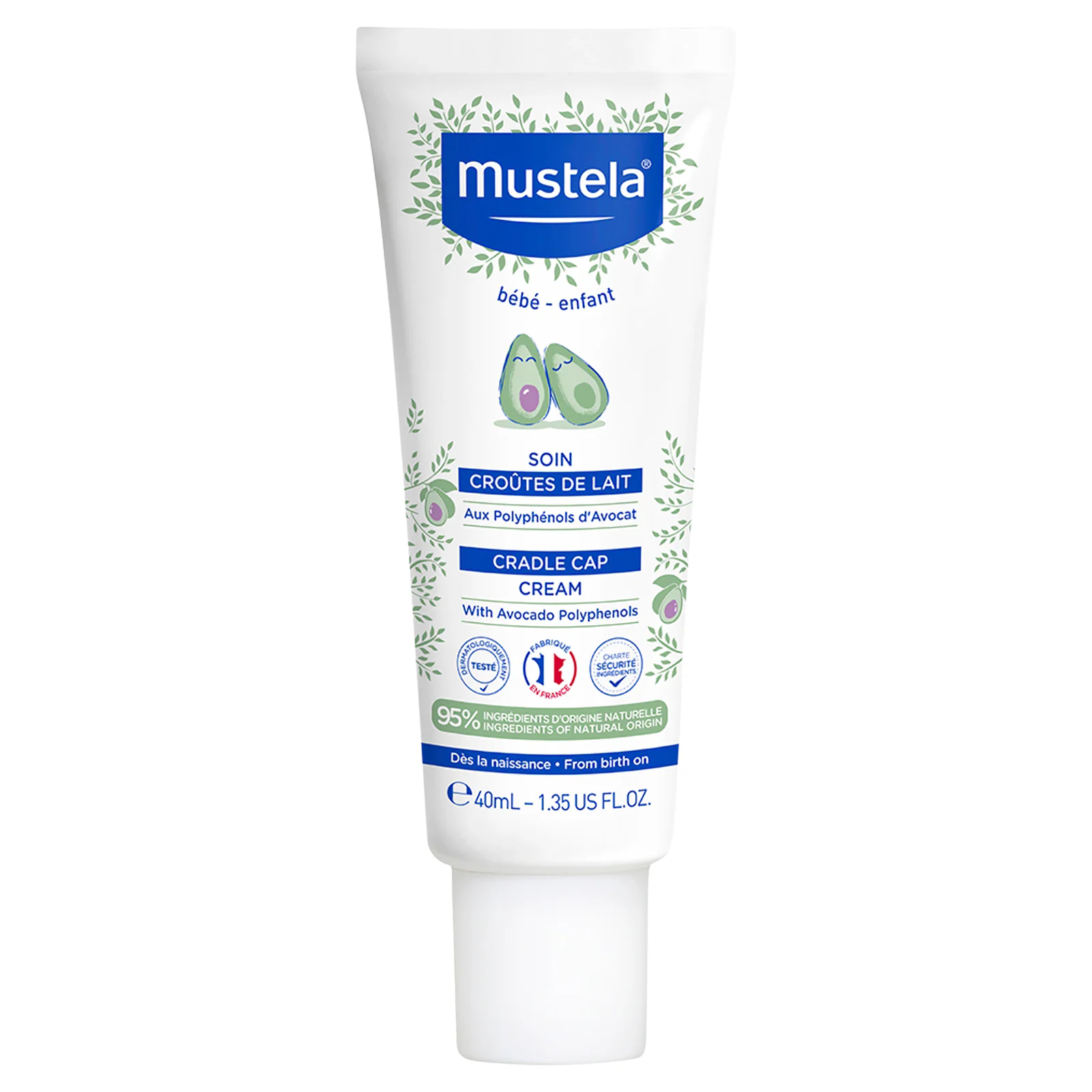 Mustela Cradle Cap Cream 40ml