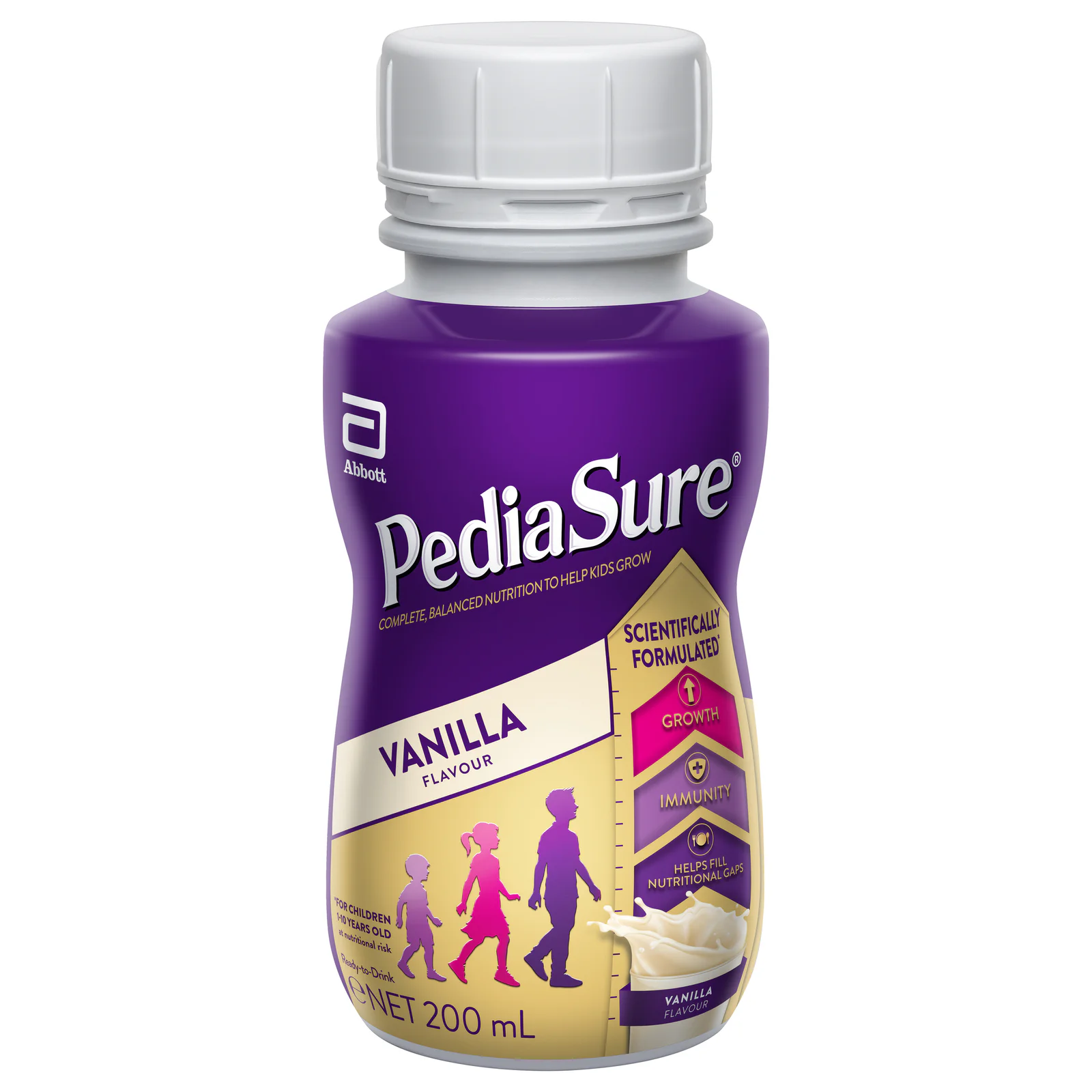 PediaSure Ready To Drink Bottle Vanilla 200ml