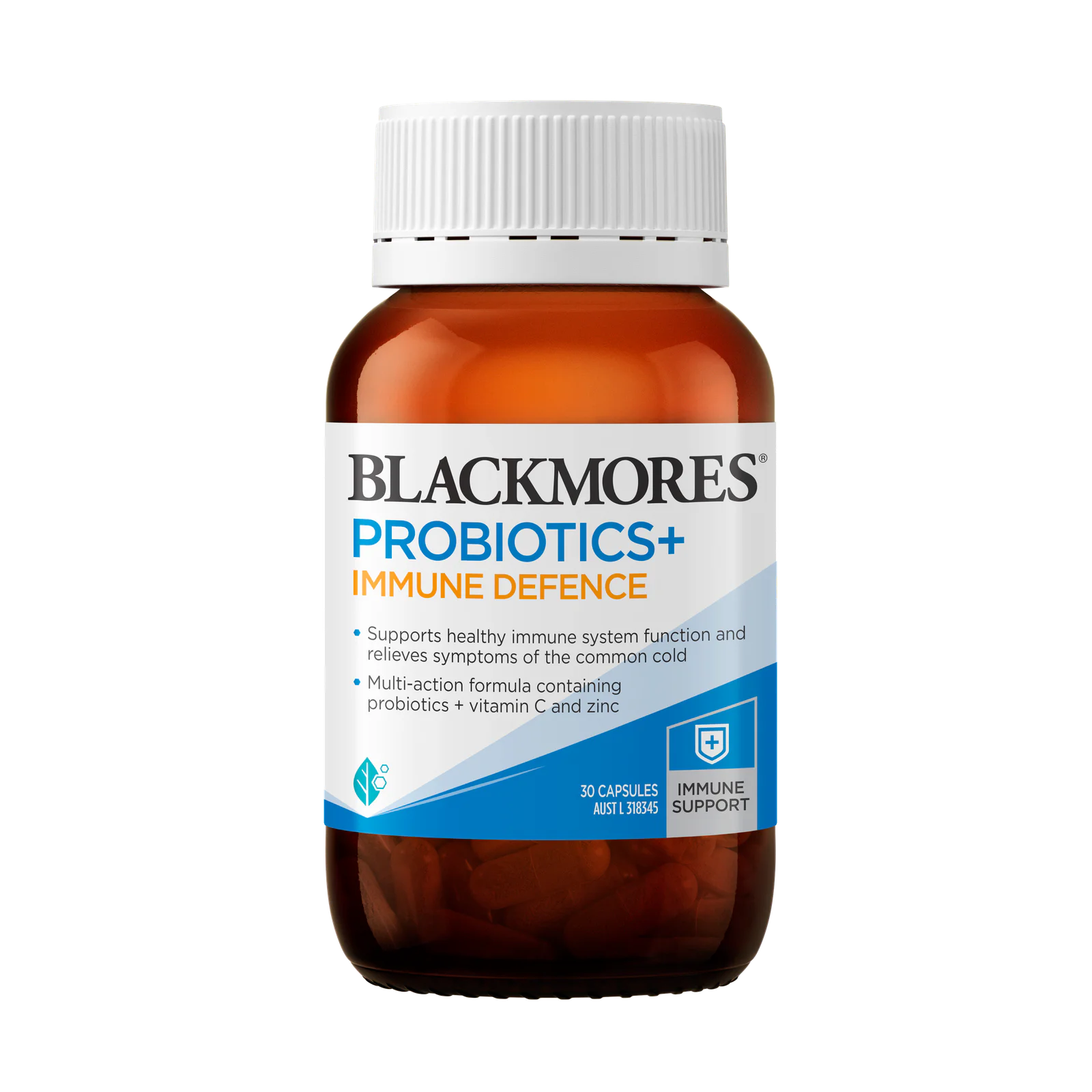 Blackmores Probiotics+ Immune Defence 30 capsules