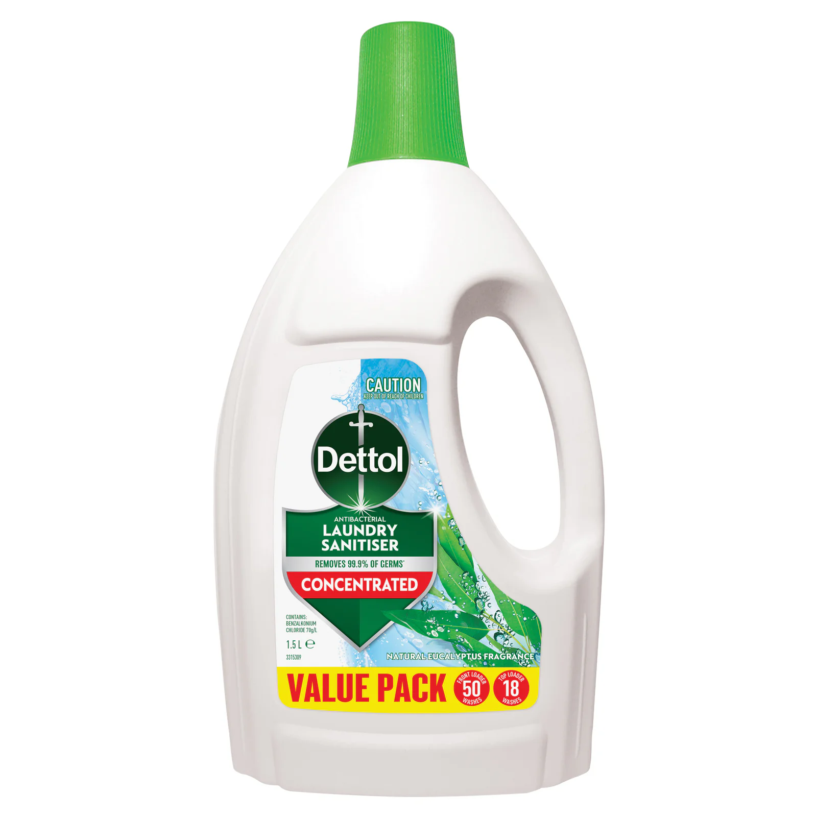 Dettol Conc ABacLndrySanitiser 1.5L