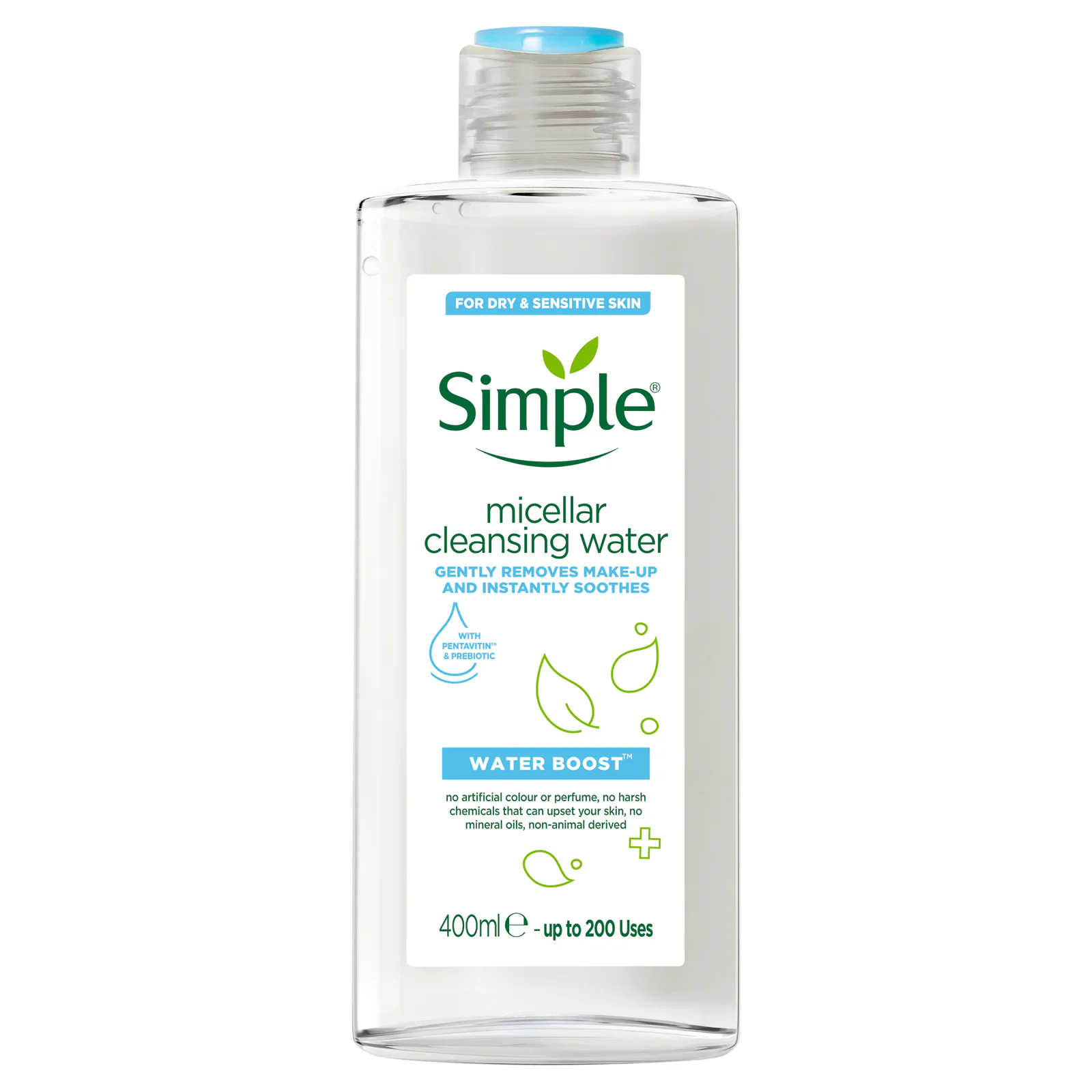 Simple Water Boost Micellar Cleansing Water 400ml