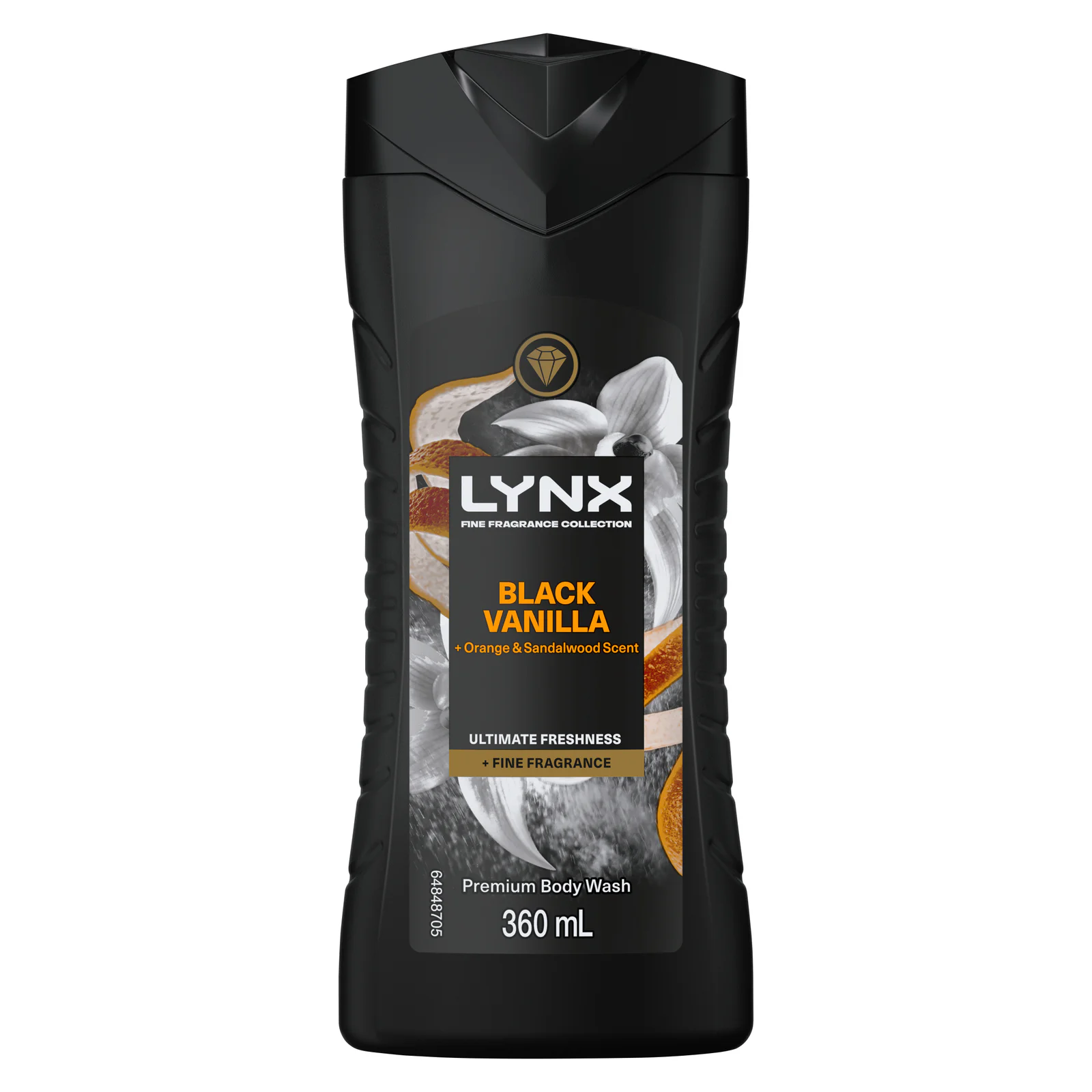 Lynx Black Vanilla Body Wash 360ml