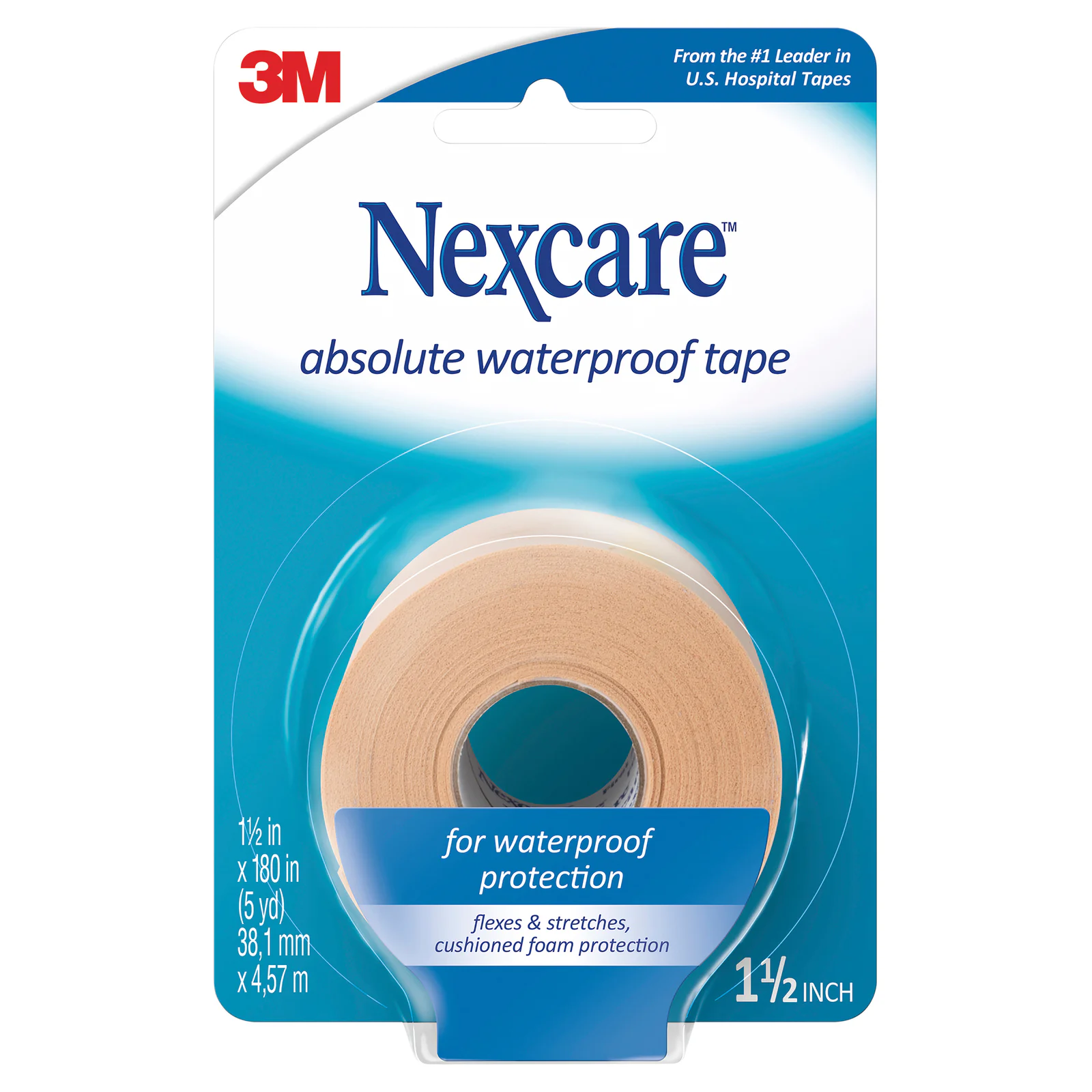 Nexcare Absolute Waterproof Tape 38mm - 1 roll