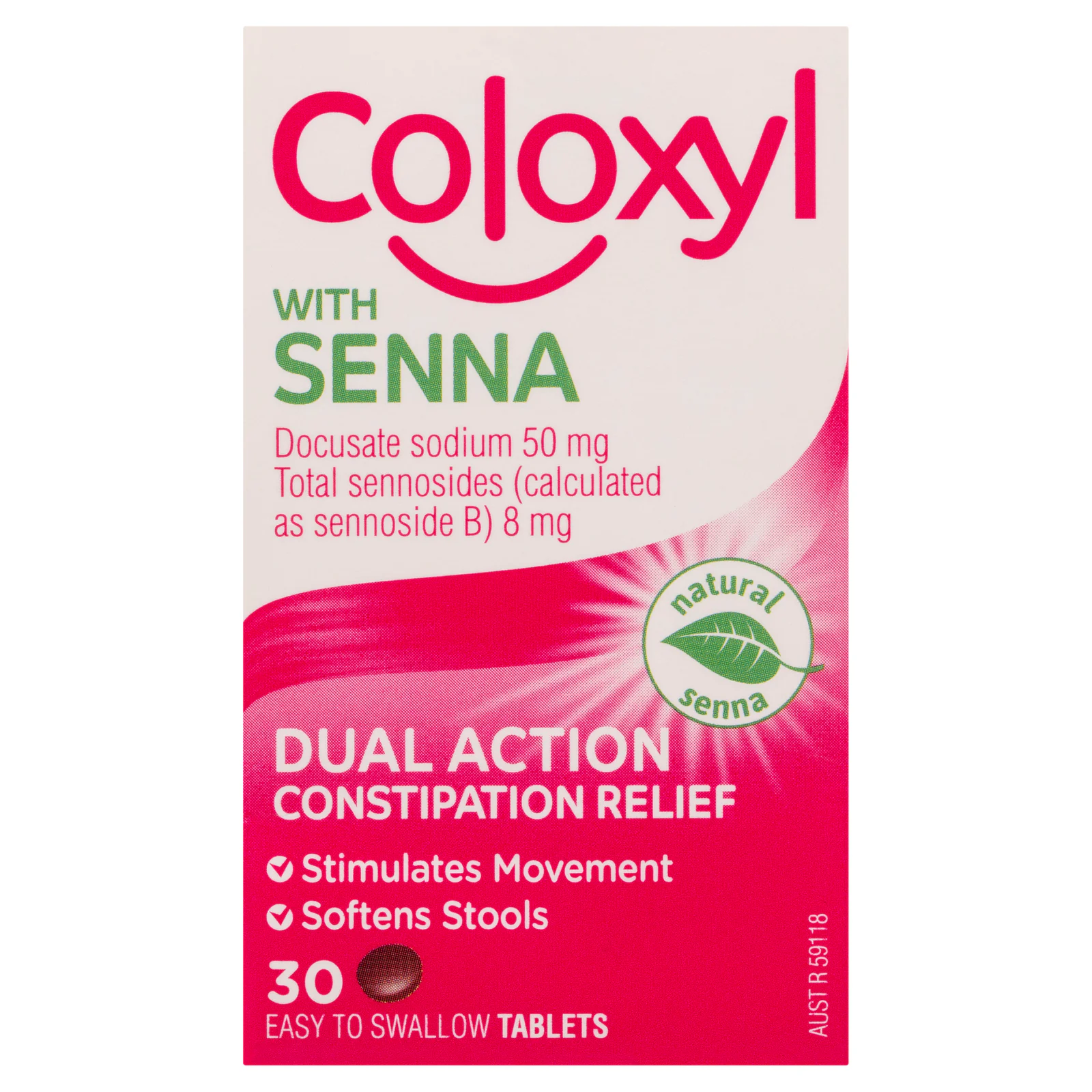 Coloxyl & Senna 30 tablets